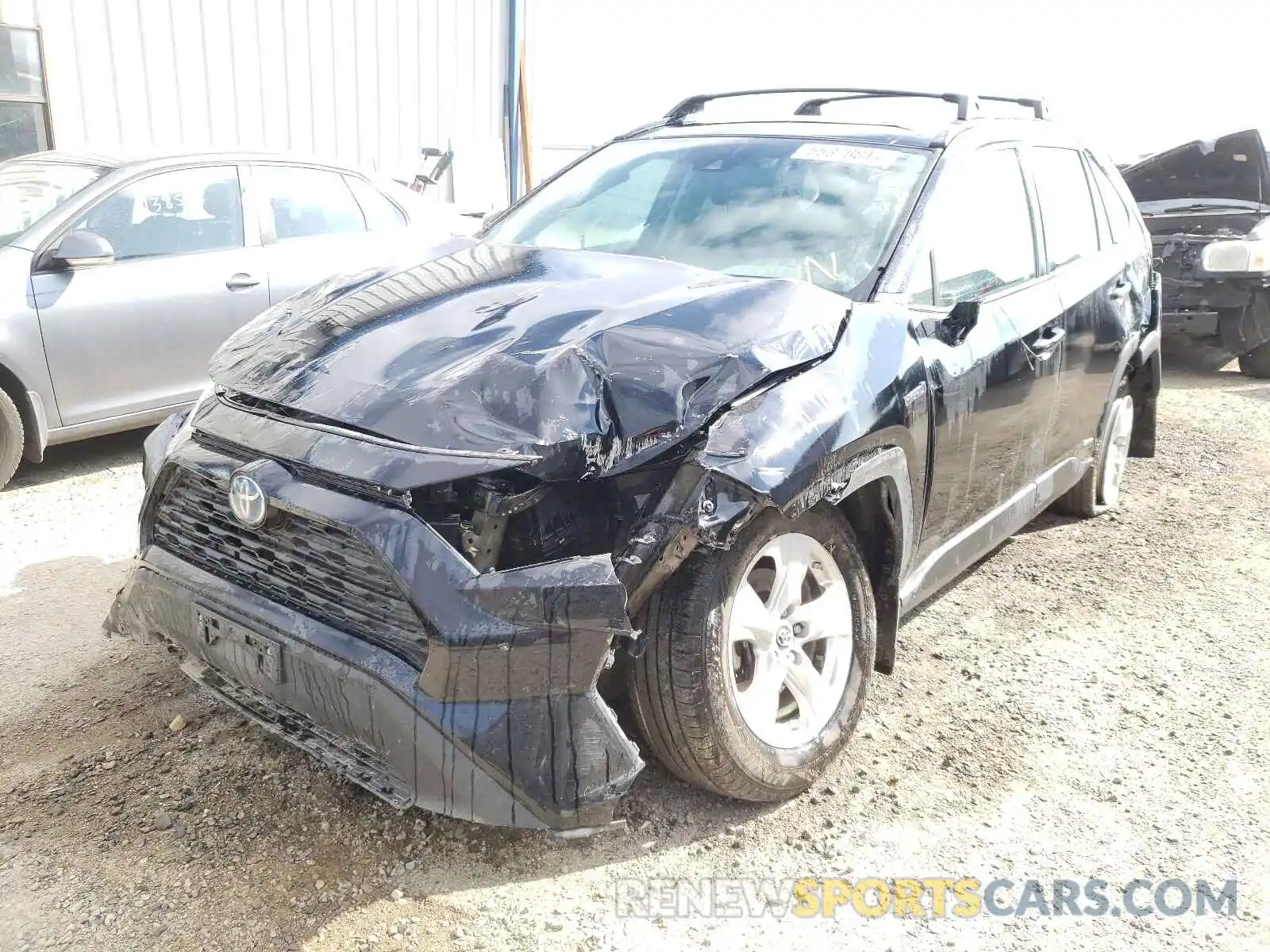 2 Photograph of a damaged car 2T3RWRFVXKW006089 TOYOTA RAV4 2019