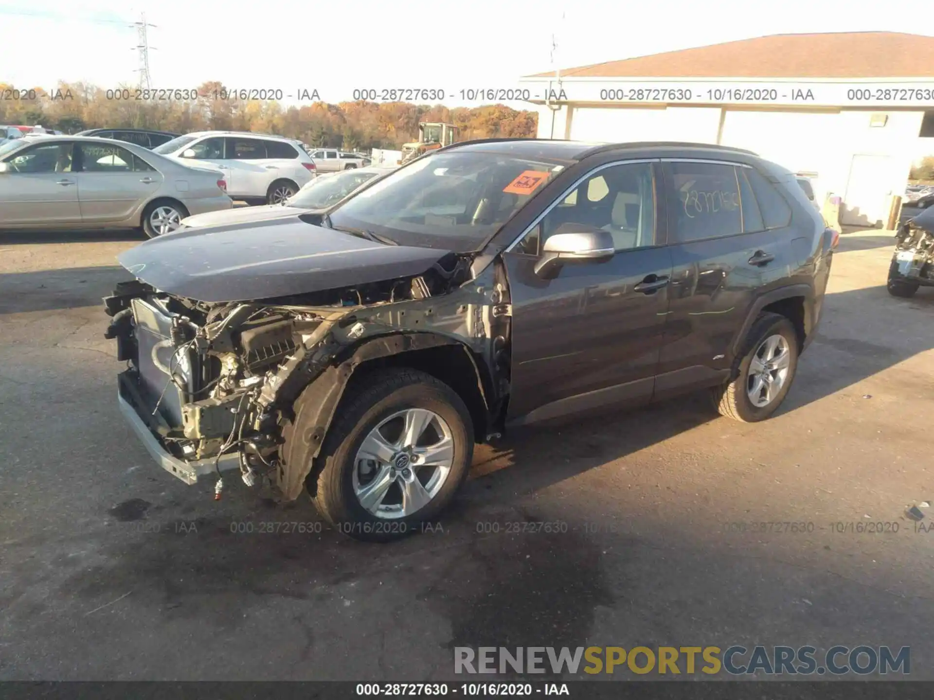 2 Photograph of a damaged car 2T3RWRFVXKW009669 TOYOTA RAV4 2019