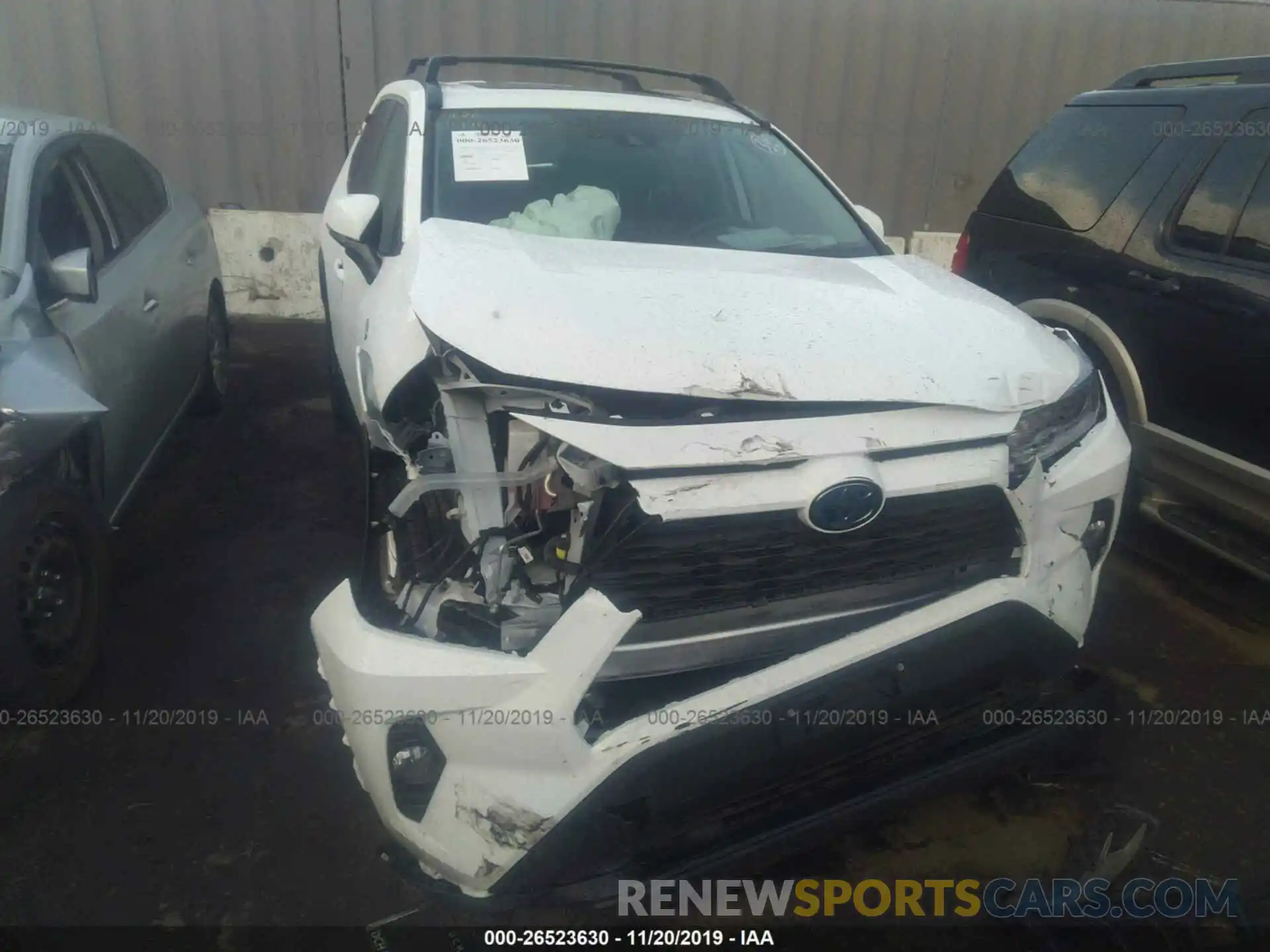 6 Фотография поврежденного автомобиля 2T3RWRFVXKW020848 TOYOTA RAV4 2019