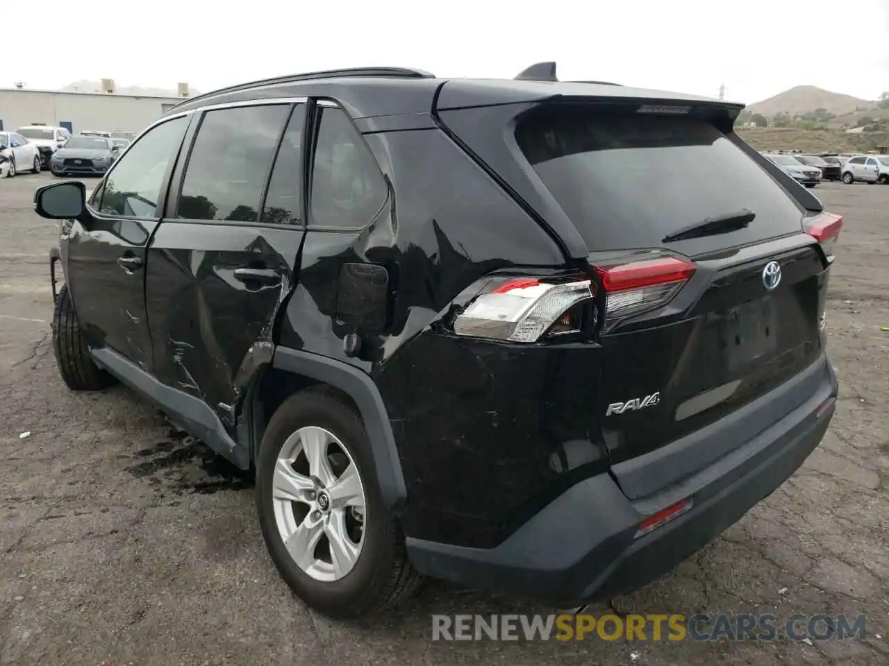 3 Photograph of a damaged car 2T3RWRFVXKW046415 TOYOTA RAV4 2019