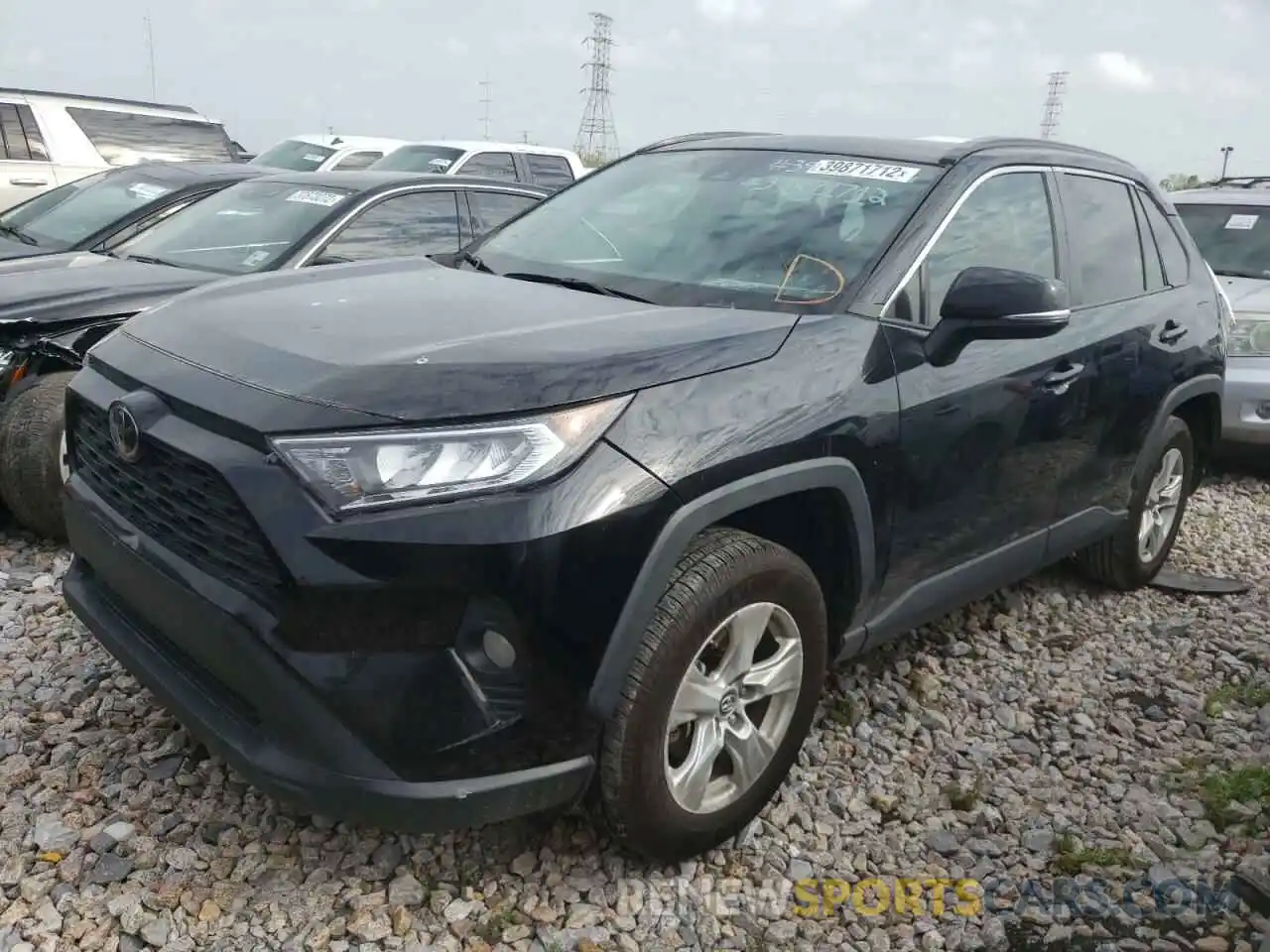 2 Фотография поврежденного автомобиля 2T3W1RFV0KC002085 TOYOTA RAV4 2019