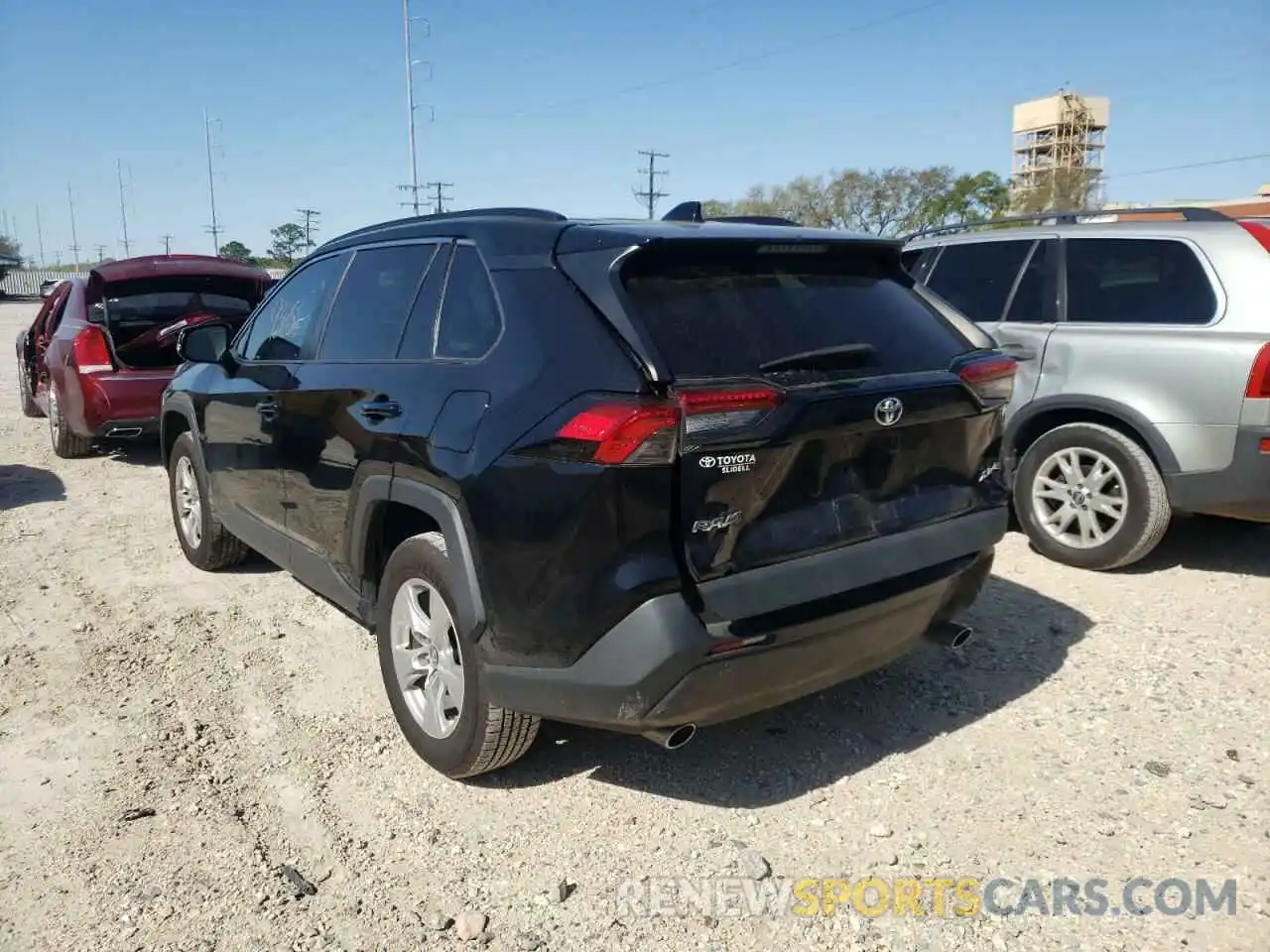 3 Photograph of a damaged car 2T3W1RFV0KC002085 TOYOTA RAV4 2019