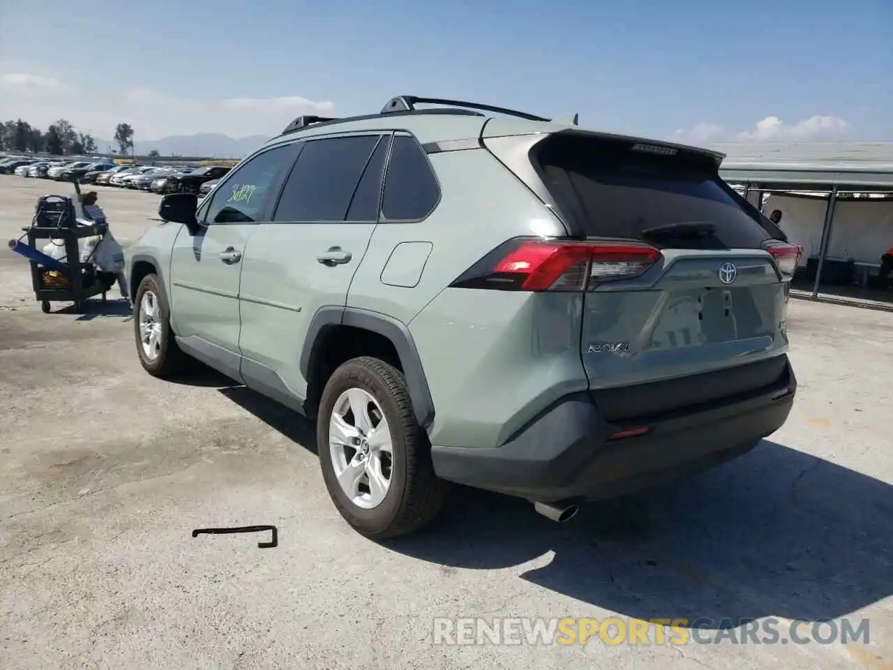 3 Photograph of a damaged car 2T3W1RFV0KC003589 TOYOTA RAV4 2019