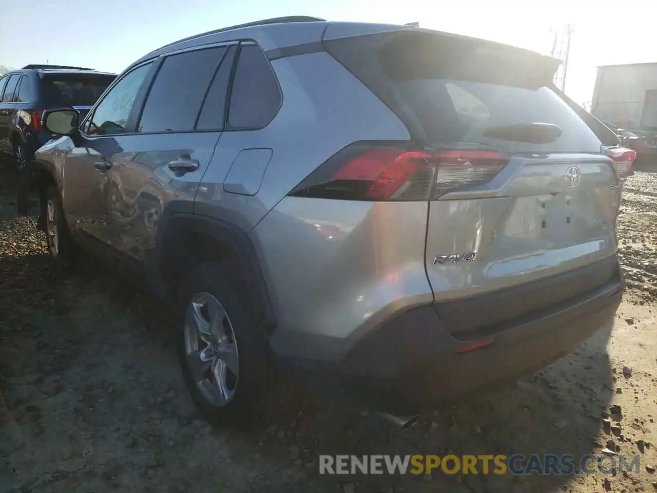 3 Photograph of a damaged car 2T3W1RFV0KC009053 TOYOTA RAV4 2019