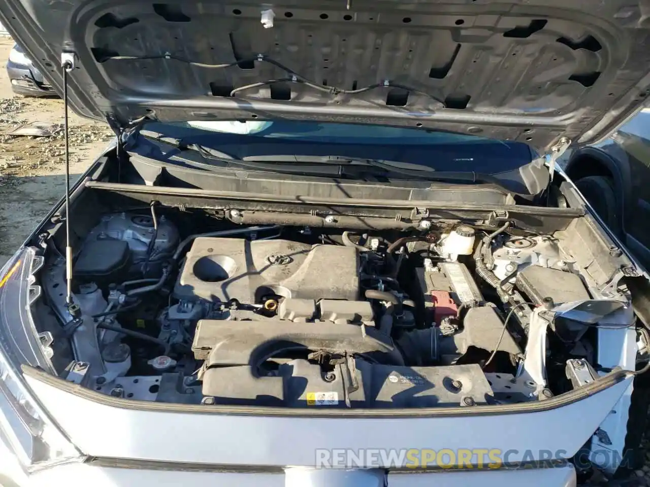 7 Photograph of a damaged car 2T3W1RFV0KC009053 TOYOTA RAV4 2019