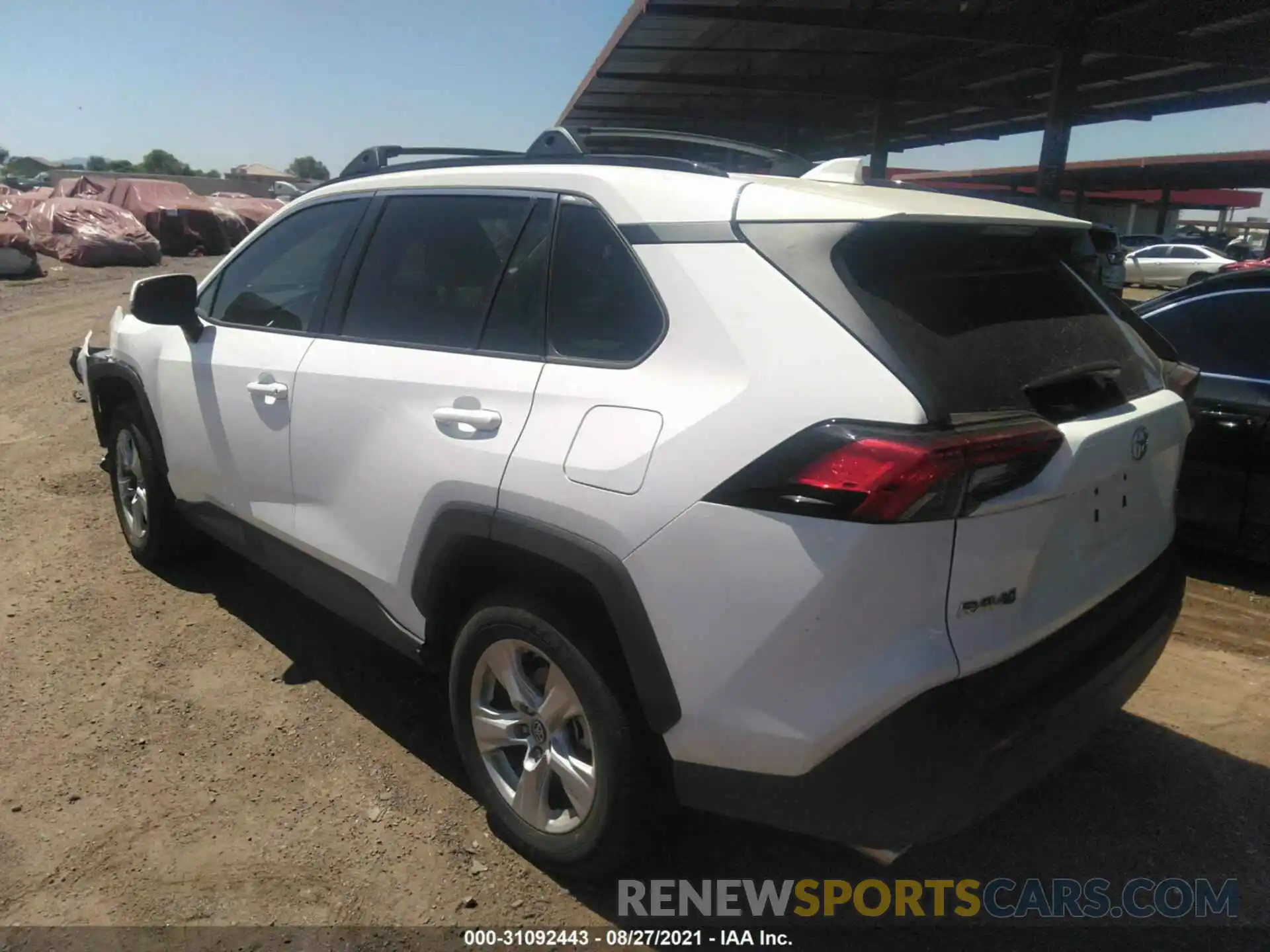 3 Photograph of a damaged car 2T3W1RFV0KC012986 TOYOTA RAV4 2019