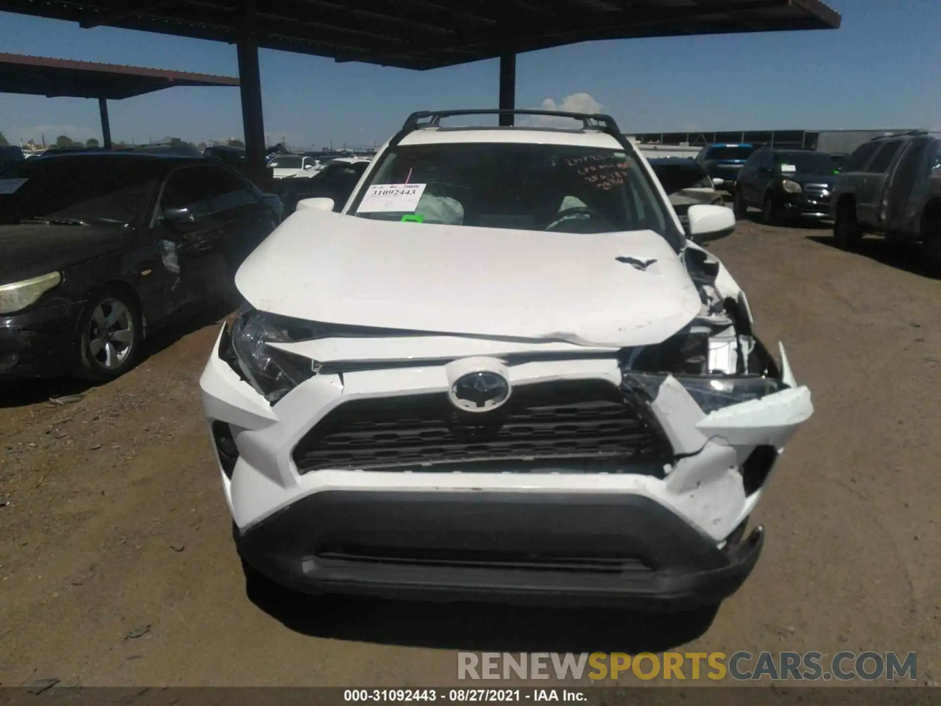 6 Photograph of a damaged car 2T3W1RFV0KC012986 TOYOTA RAV4 2019