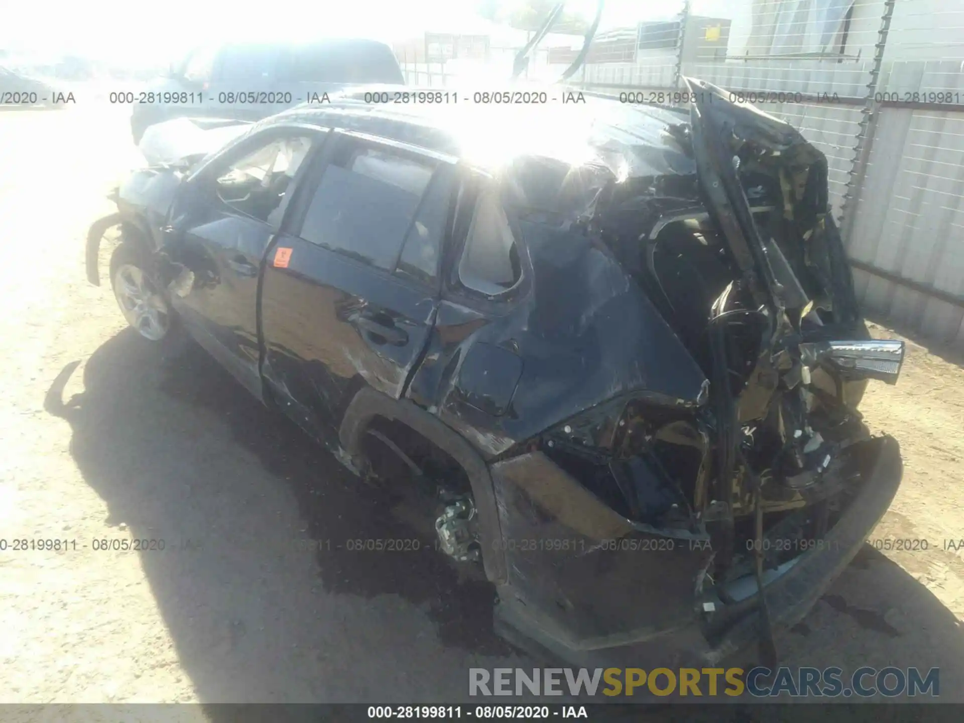 3 Photograph of a damaged car 2T3W1RFV0KC018853 TOYOTA RAV4 2019