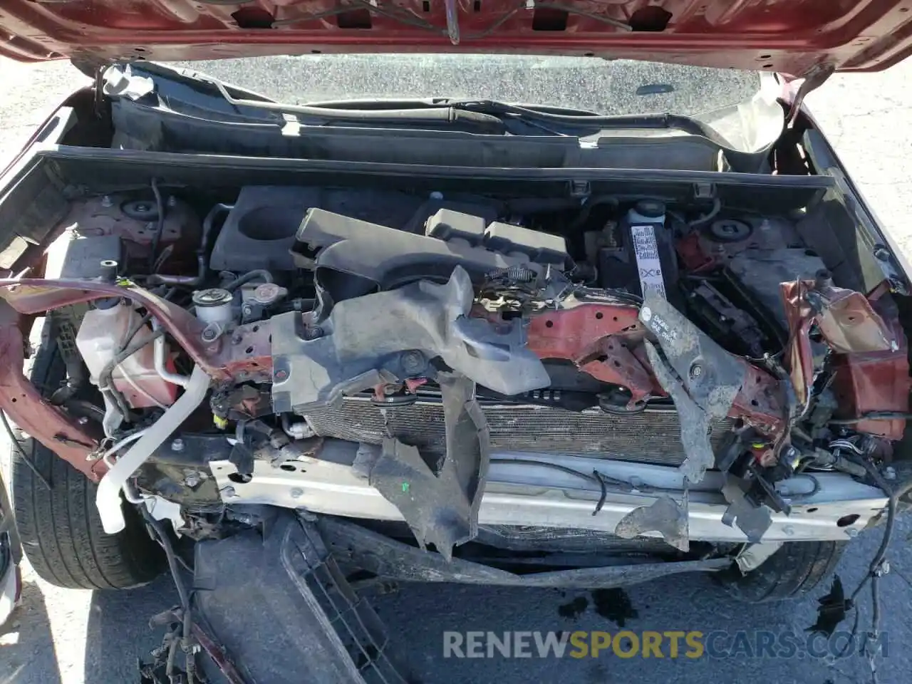 7 Photograph of a damaged car 2T3W1RFV0KC021459 TOYOTA RAV4 2019