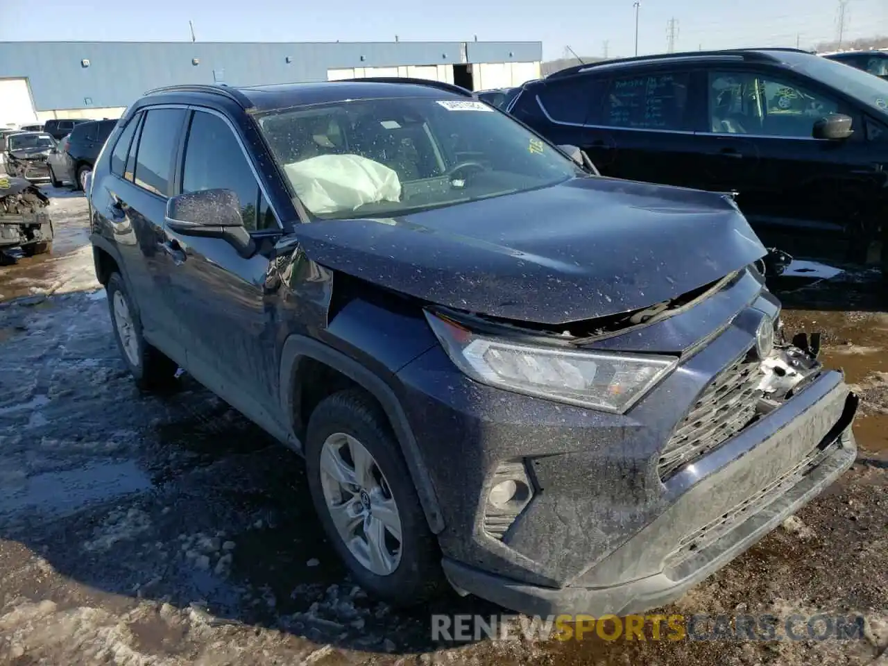 1 Photograph of a damaged car 2T3W1RFV0KC023017 TOYOTA RAV4 2019