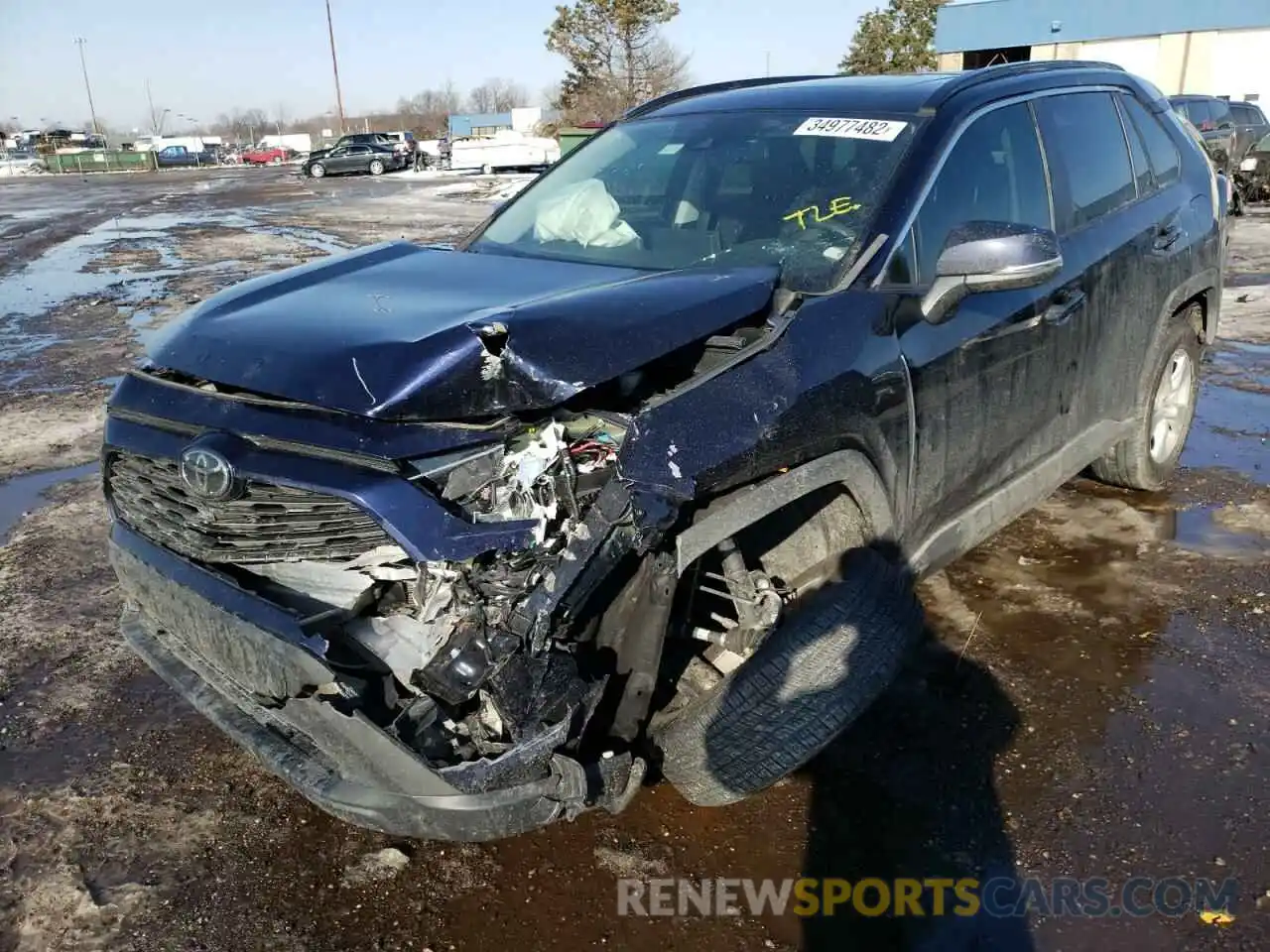 2 Photograph of a damaged car 2T3W1RFV0KC023017 TOYOTA RAV4 2019