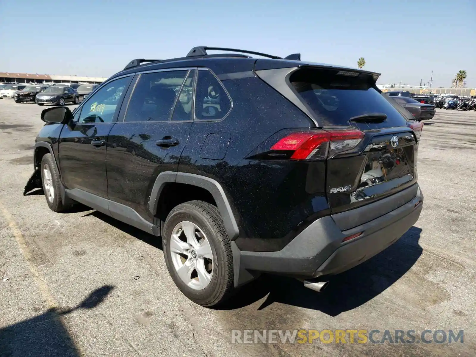 3 Photograph of a damaged car 2T3W1RFV0KW001579 TOYOTA RAV4 2019