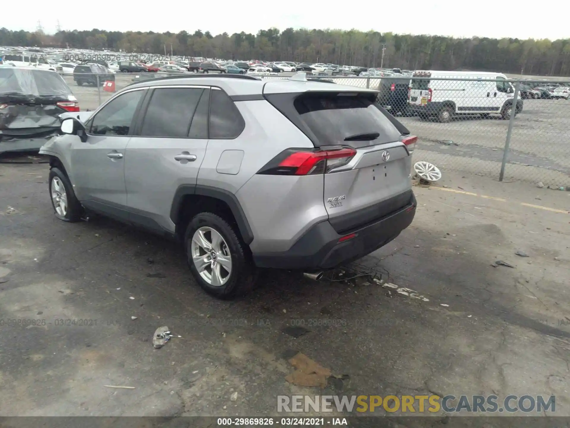 3 Photograph of a damaged car 2T3W1RFV0KW002182 TOYOTA RAV4 2019