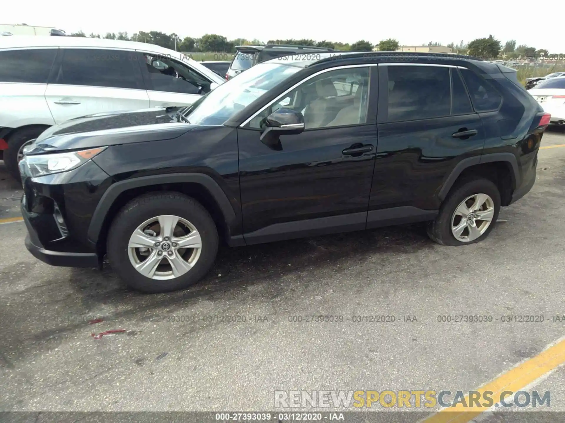 2 Photograph of a damaged car 2T3W1RFV0KW008838 TOYOTA RAV4 2019