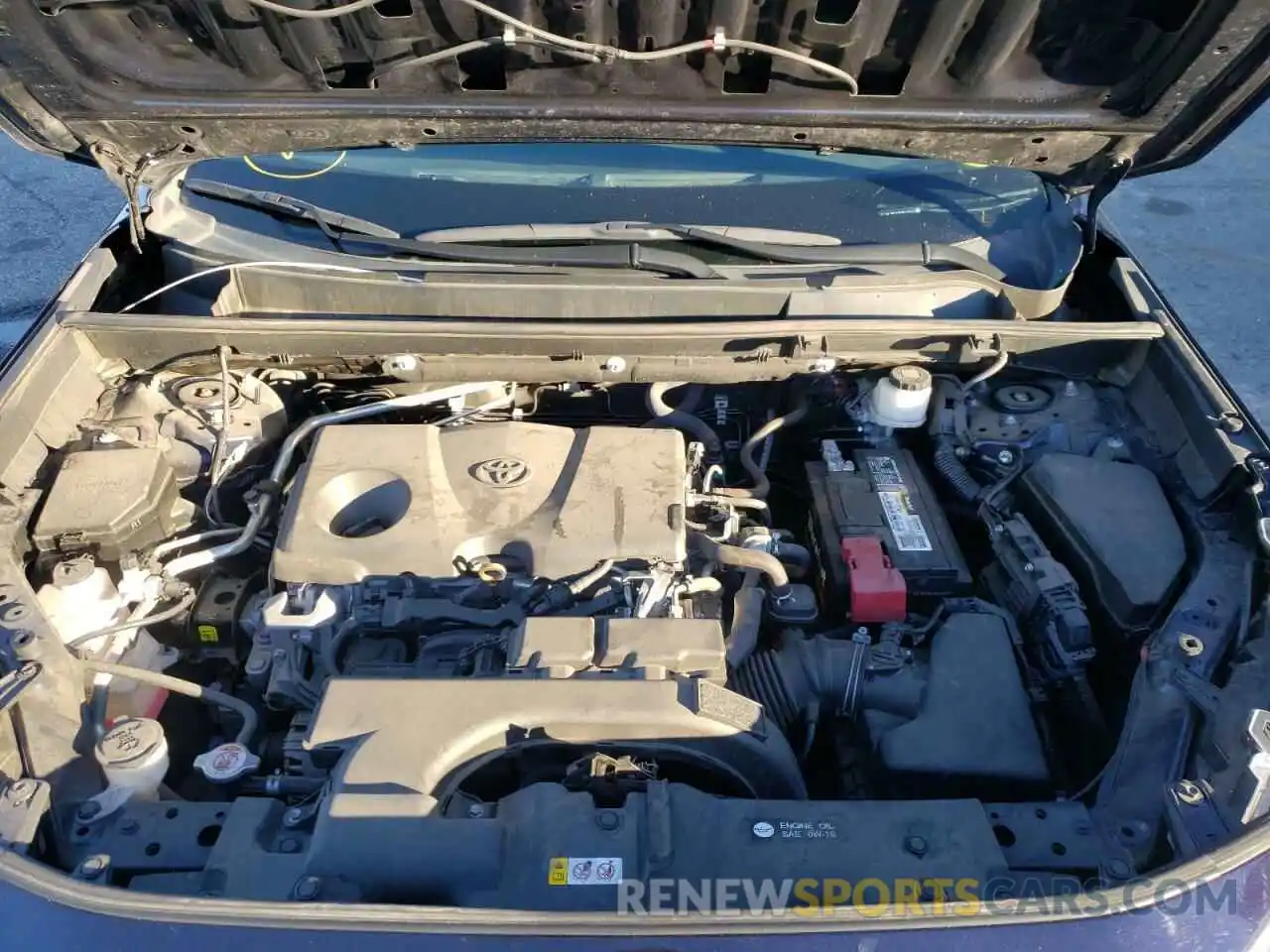 7 Photograph of a damaged car 2T3W1RFV0KW010640 TOYOTA RAV4 2019