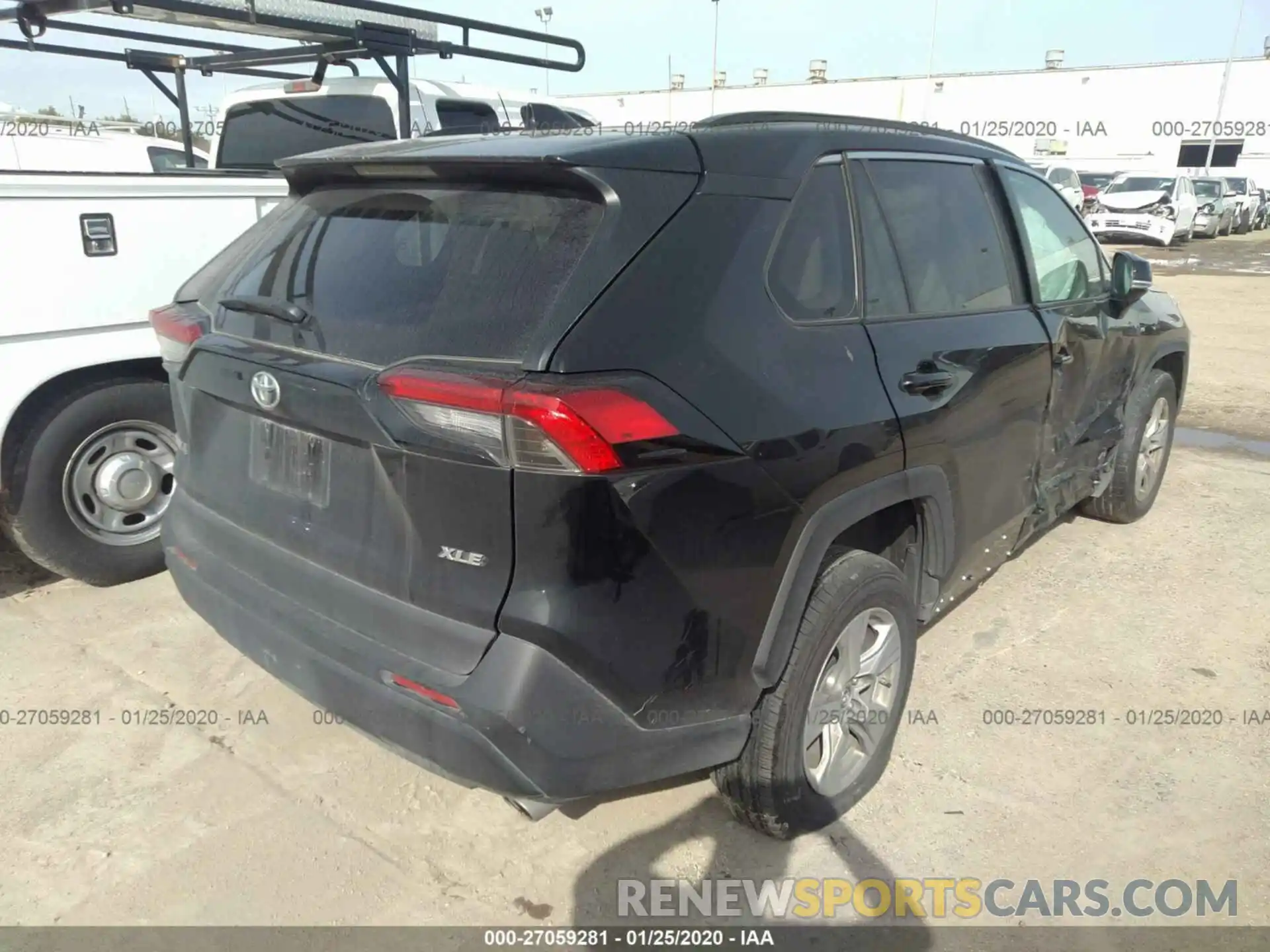 4 Фотография поврежденного автомобиля 2T3W1RFV0KW013120 TOYOTA RAV4 2019