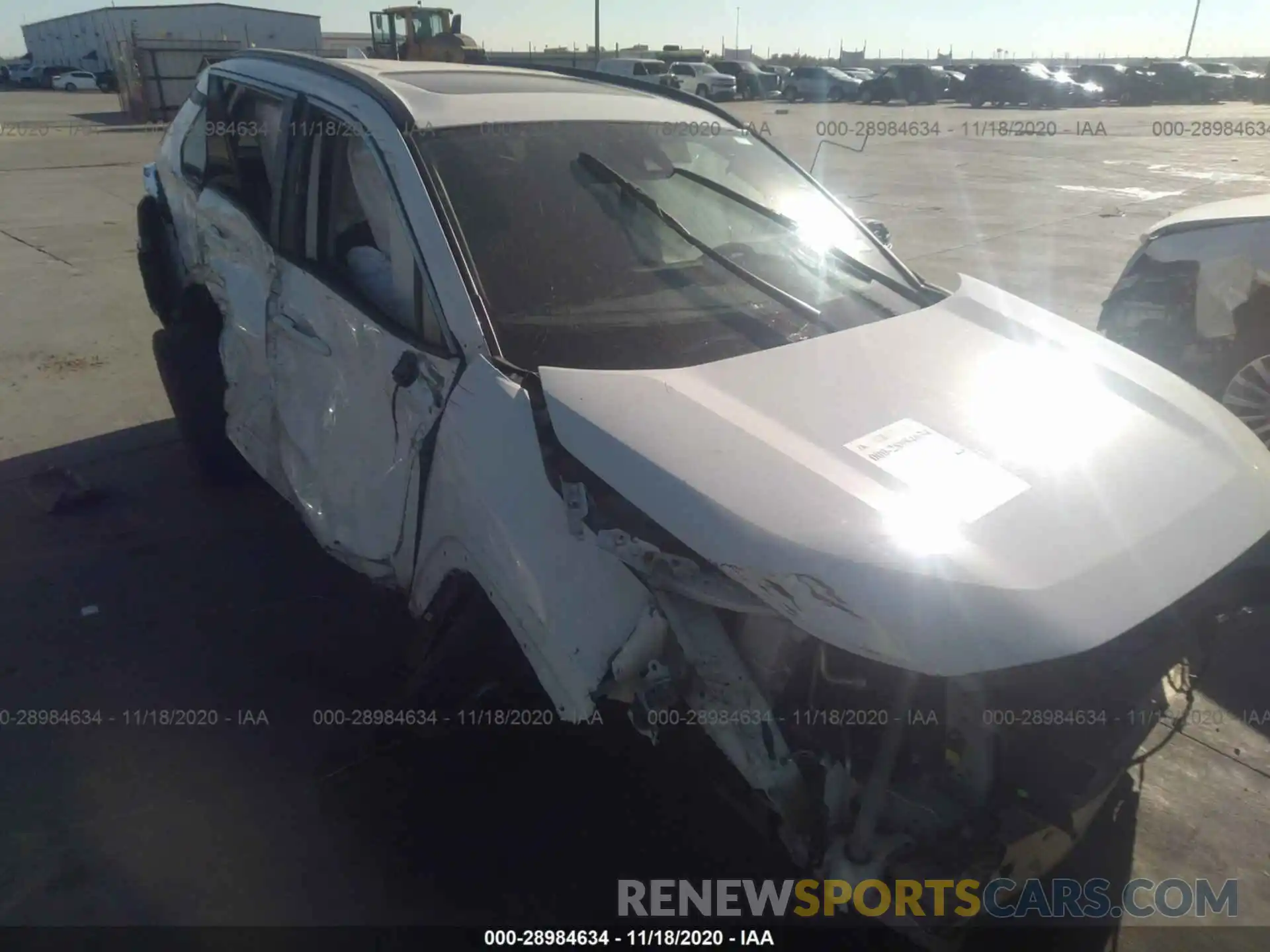 6 Photograph of a damaged car 2T3W1RFV0KW019631 TOYOTA RAV4 2019