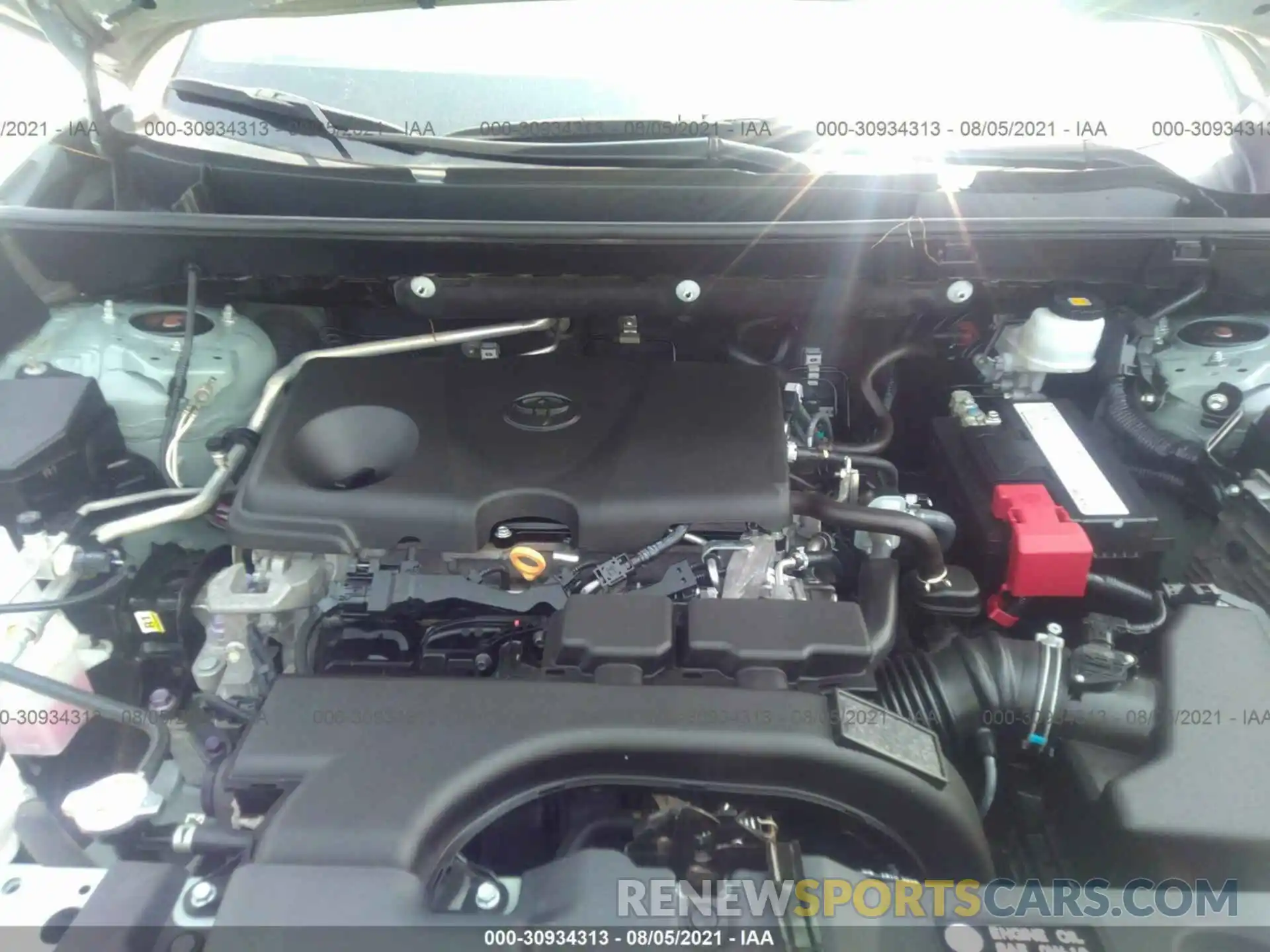 10 Фотография поврежденного автомобиля 2T3W1RFV0KW020455 TOYOTA RAV4 2019