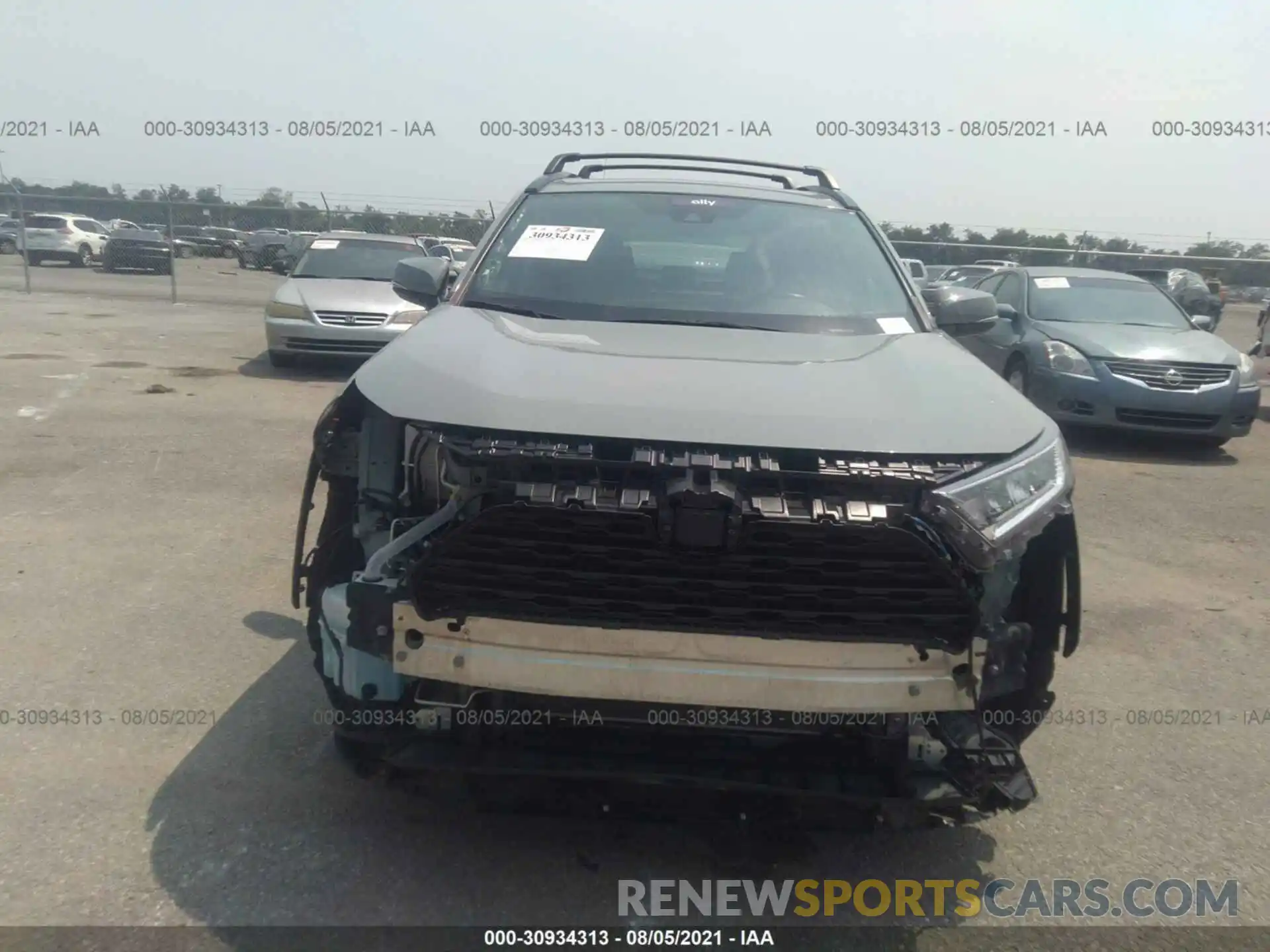 6 Photograph of a damaged car 2T3W1RFV0KW020455 TOYOTA RAV4 2019