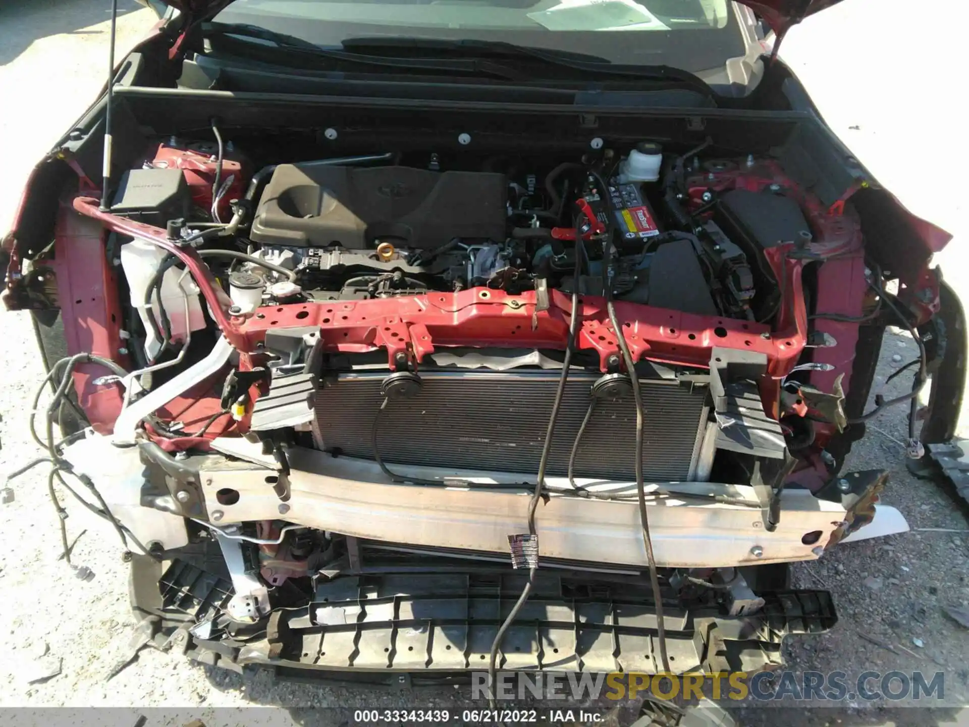 10 Photograph of a damaged car 2T3W1RFV0KW029544 TOYOTA RAV4 2019