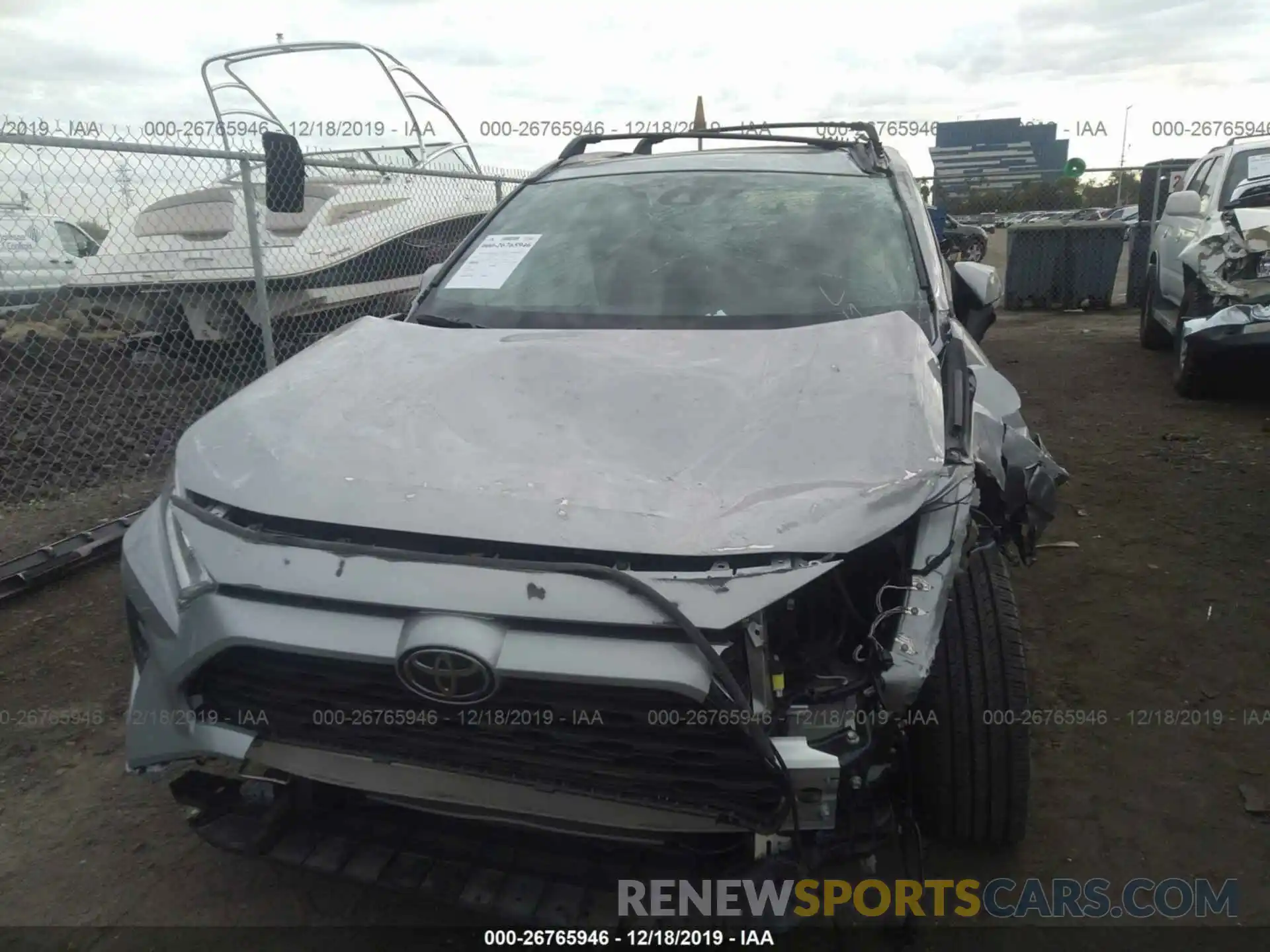 6 Photograph of a damaged car 2T3W1RFV0KW040964 TOYOTA RAV4 2019