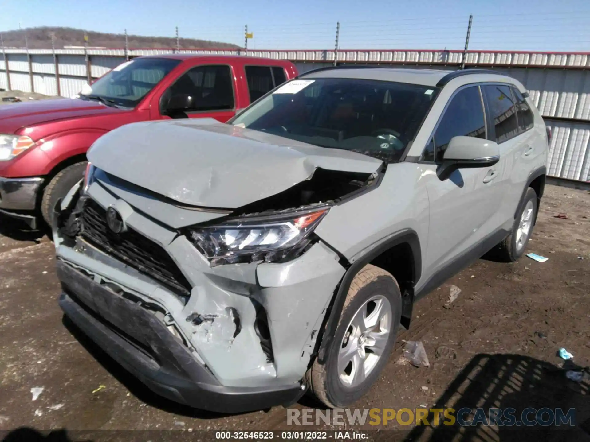 2 Фотография поврежденного автомобиля 2T3W1RFV0KW046232 TOYOTA RAV4 2019