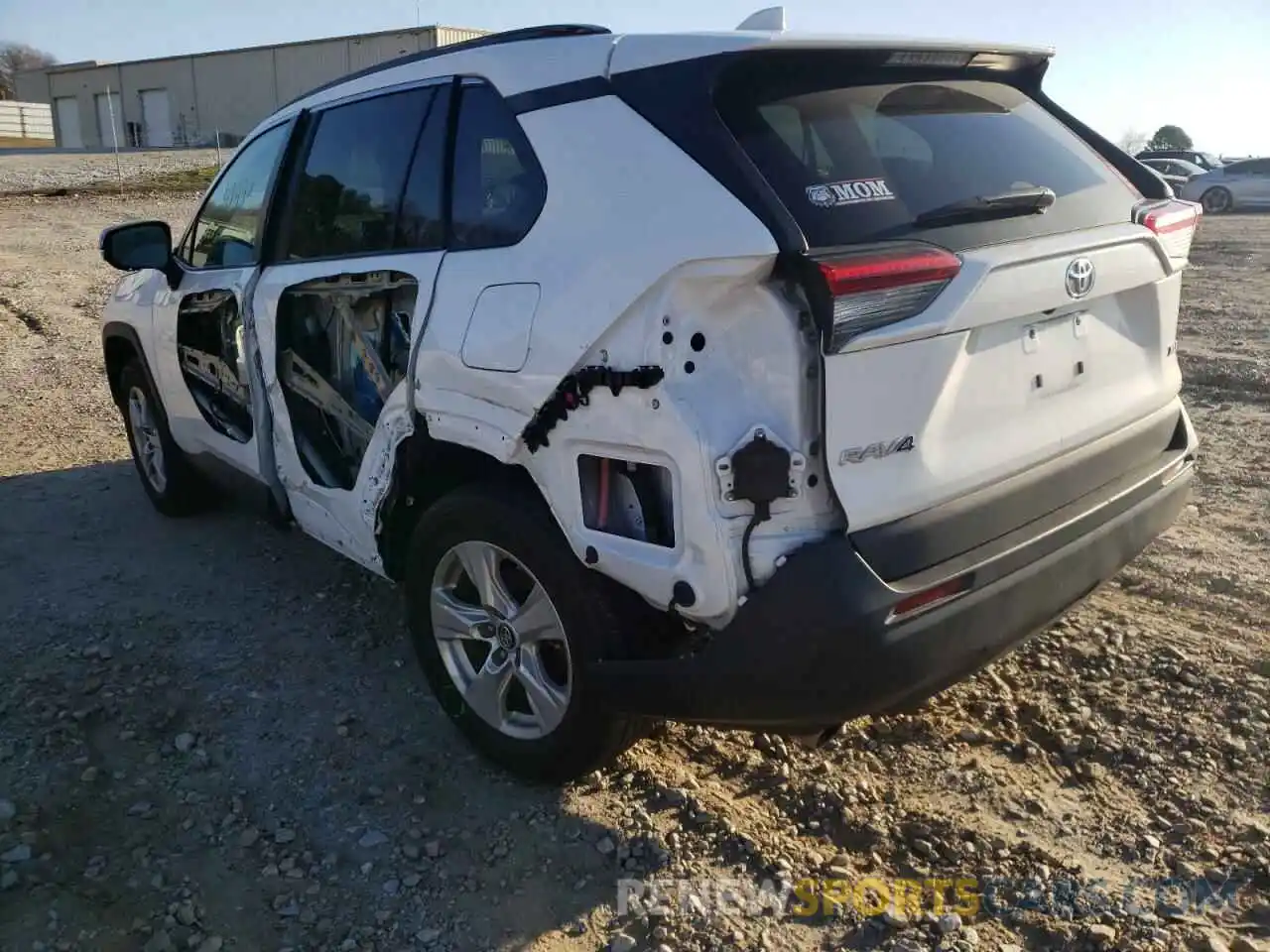 3 Photograph of a damaged car 2T3W1RFV0KW048482 TOYOTA RAV4 2019