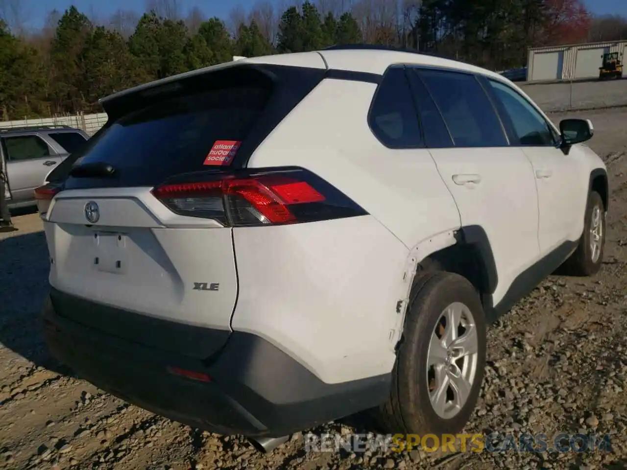 4 Photograph of a damaged car 2T3W1RFV0KW048482 TOYOTA RAV4 2019