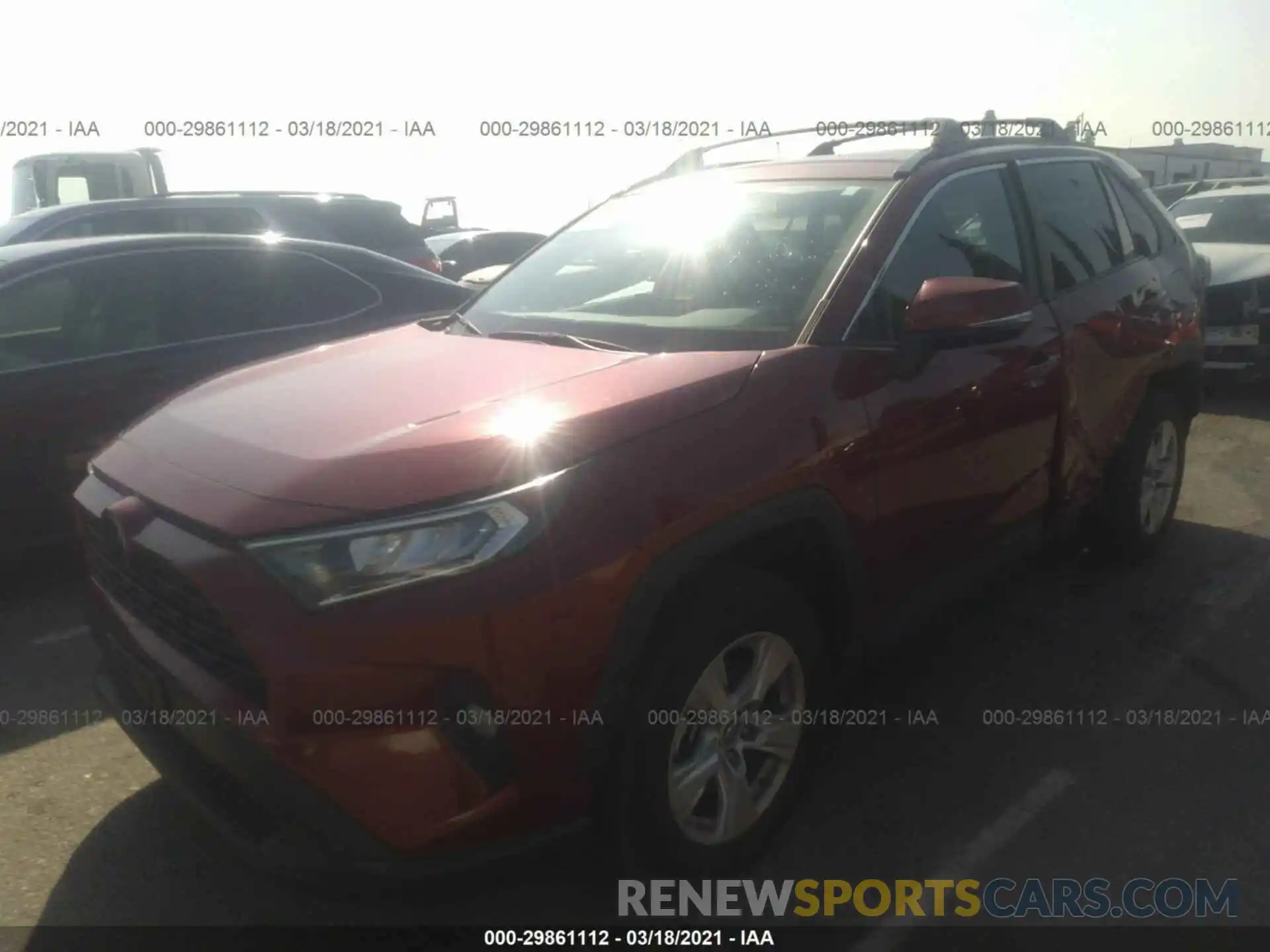 2 Photograph of a damaged car 2T3W1RFV0KW049664 TOYOTA RAV4 2019