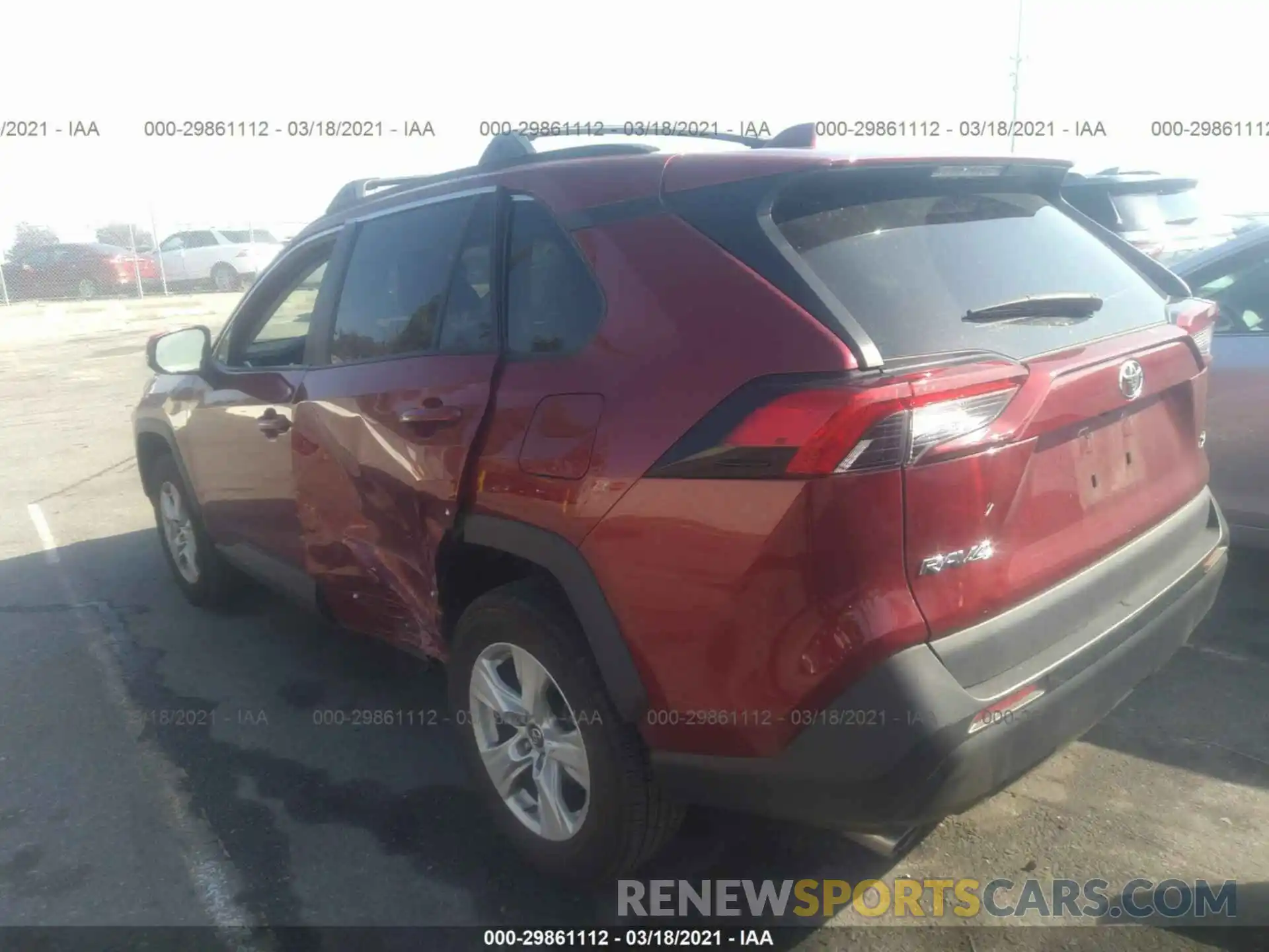 6 Photograph of a damaged car 2T3W1RFV0KW049664 TOYOTA RAV4 2019