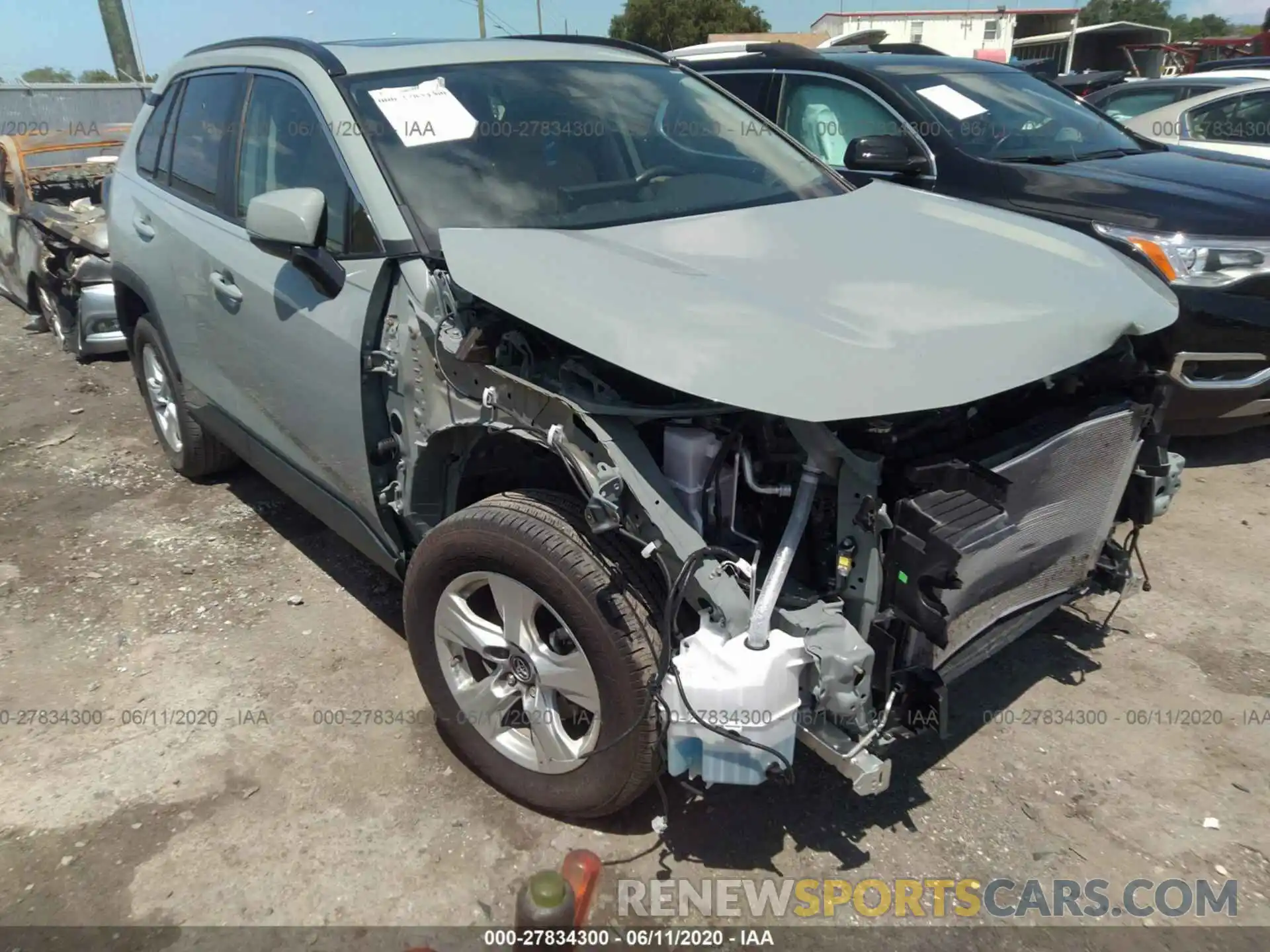 1 Photograph of a damaged car 2T3W1RFV1KC003861 TOYOTA RAV4 2019