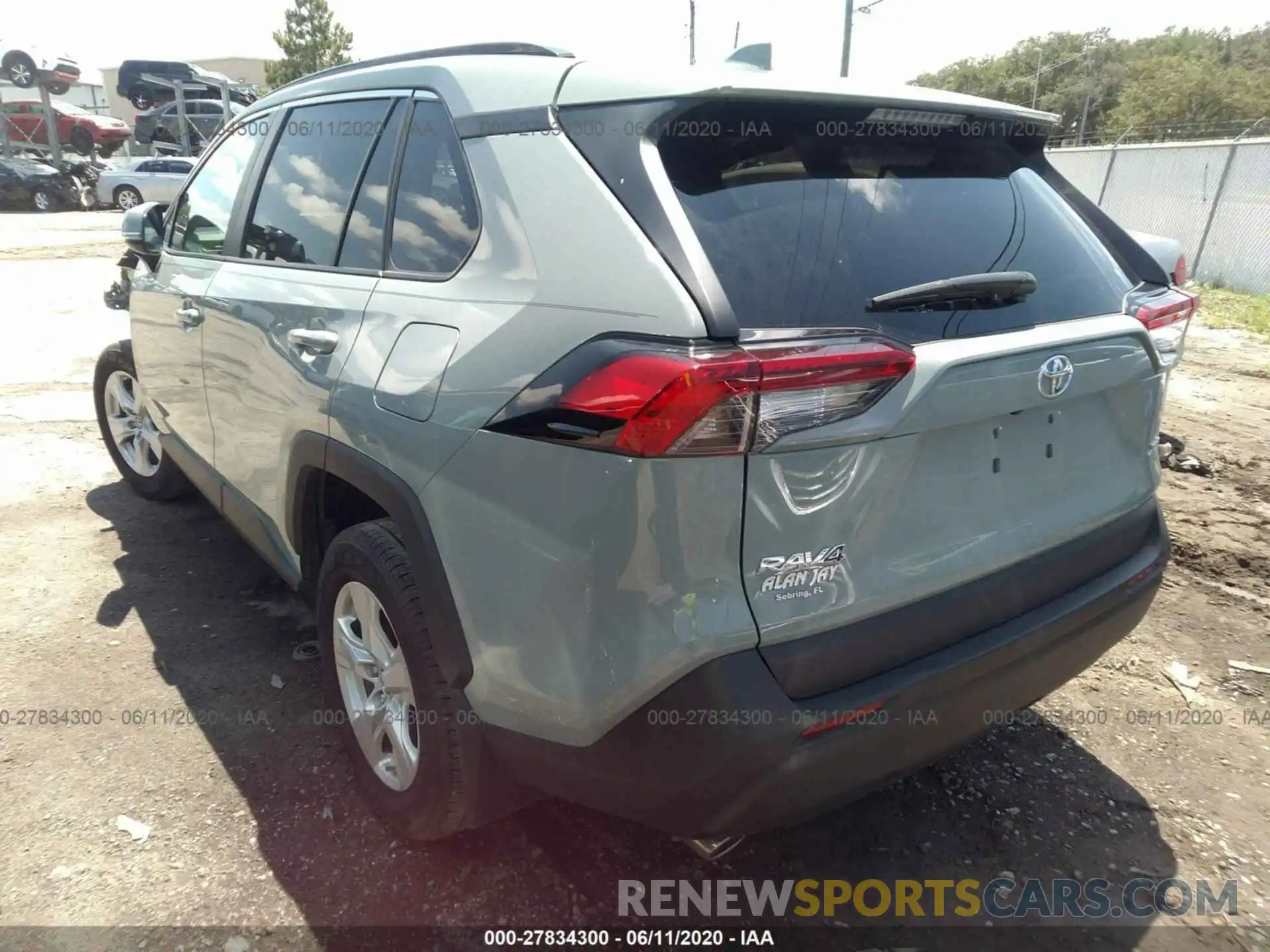 3 Photograph of a damaged car 2T3W1RFV1KC003861 TOYOTA RAV4 2019