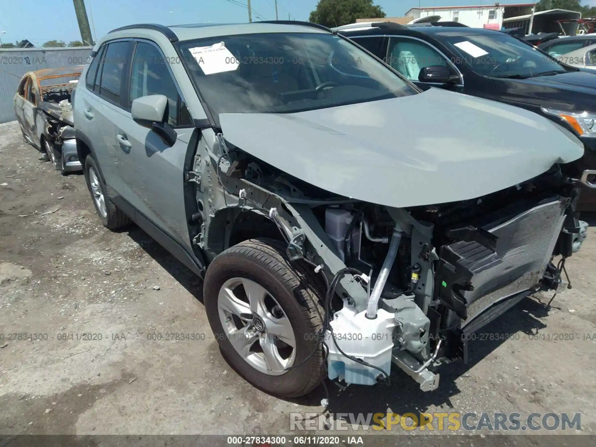 6 Photograph of a damaged car 2T3W1RFV1KC003861 TOYOTA RAV4 2019