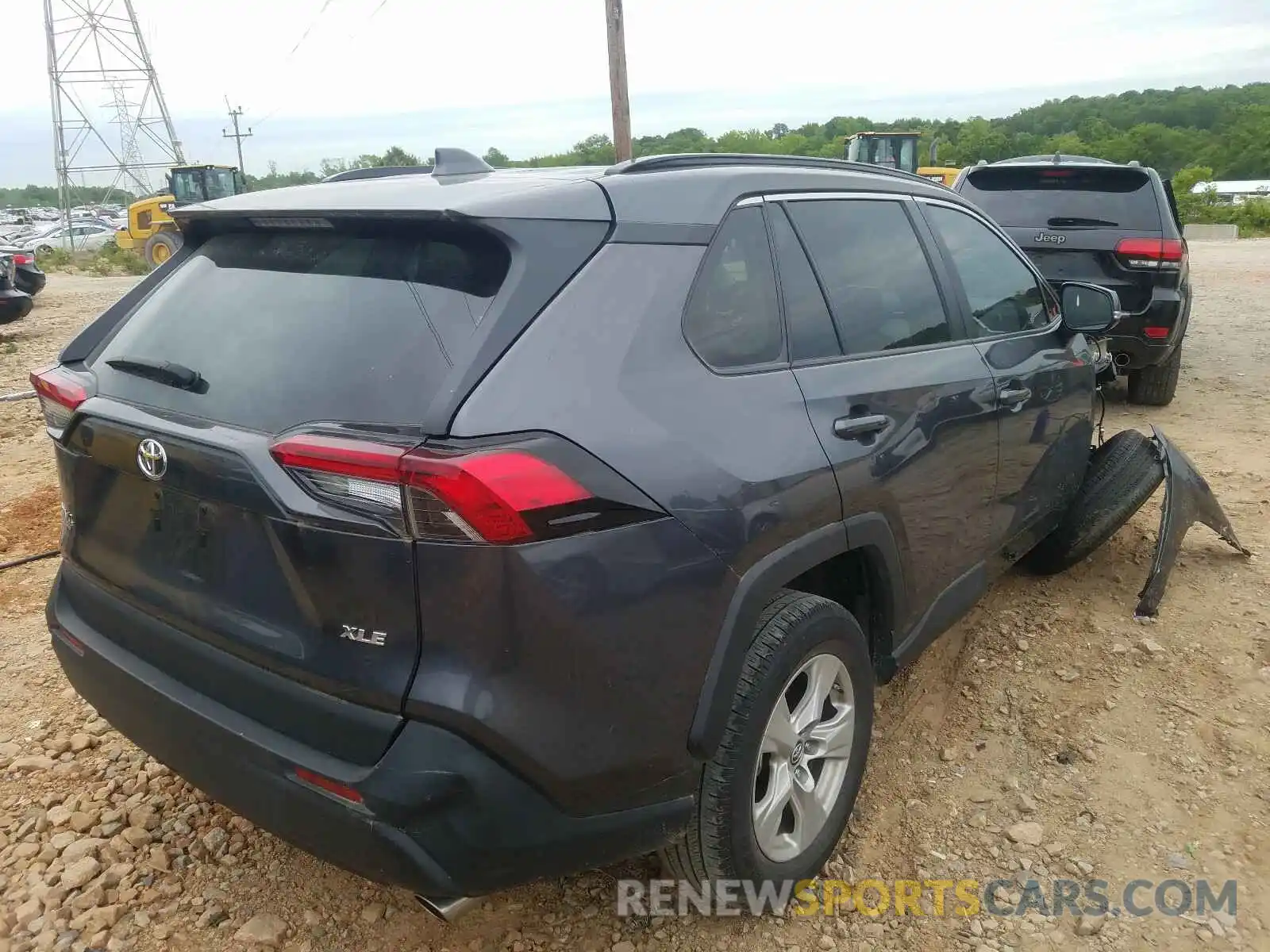 4 Photograph of a damaged car 2T3W1RFV1KC005061 TOYOTA RAV4 2019