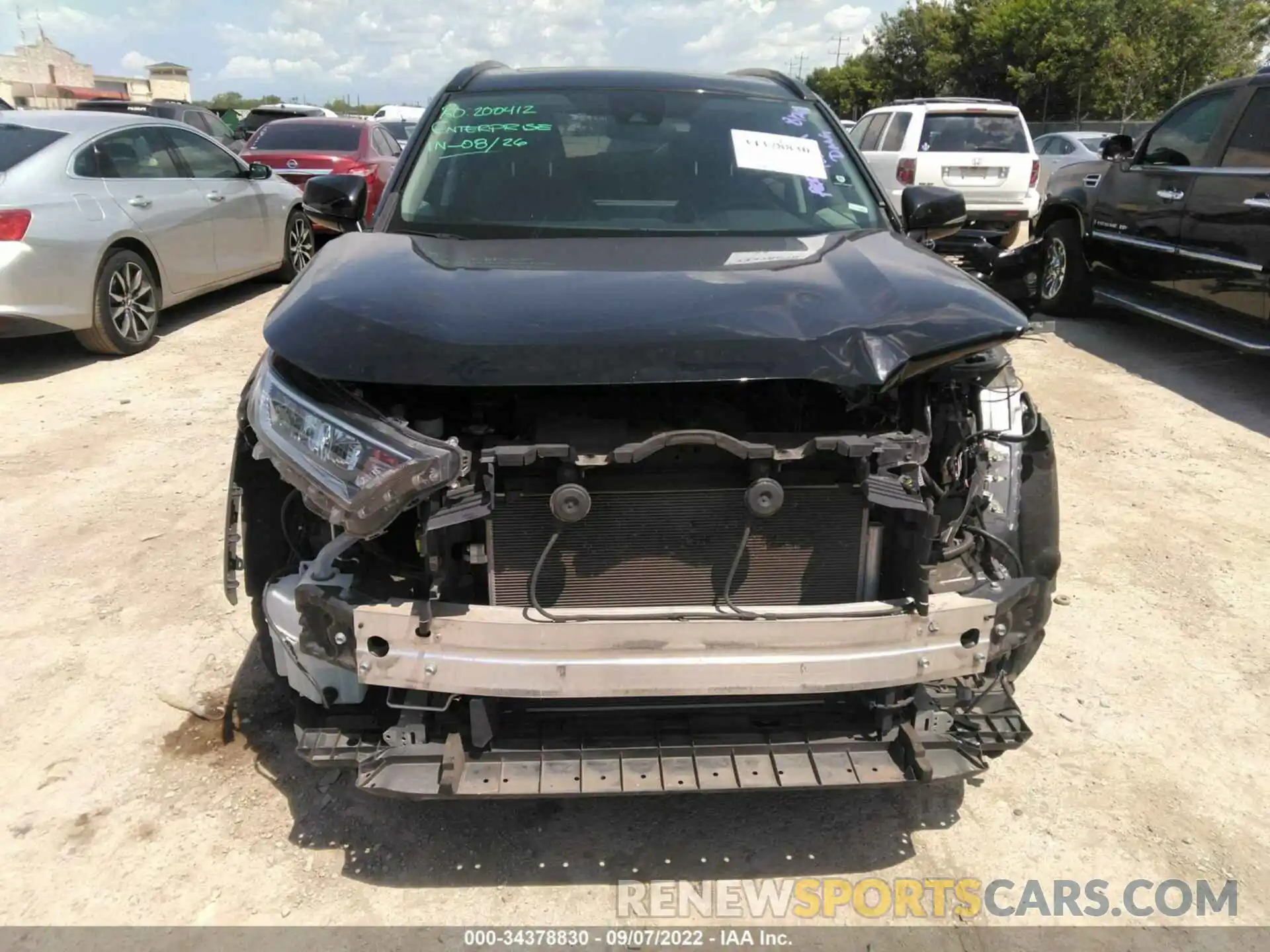 6 Photograph of a damaged car 2T3W1RFV1KC006081 TOYOTA RAV4 2019