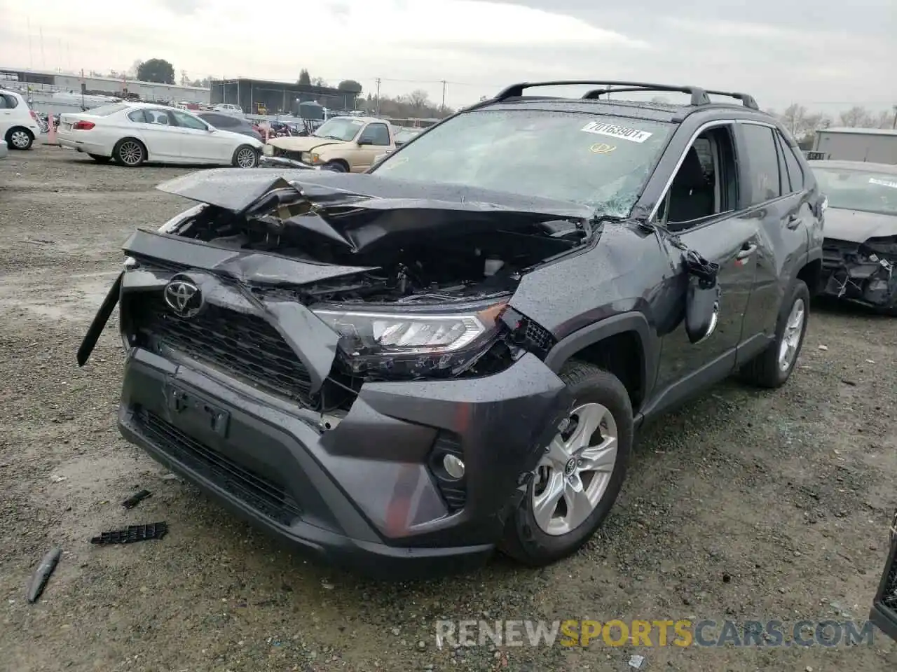 2 Фотография поврежденного автомобиля 2T3W1RFV1KC006954 TOYOTA RAV4 2019