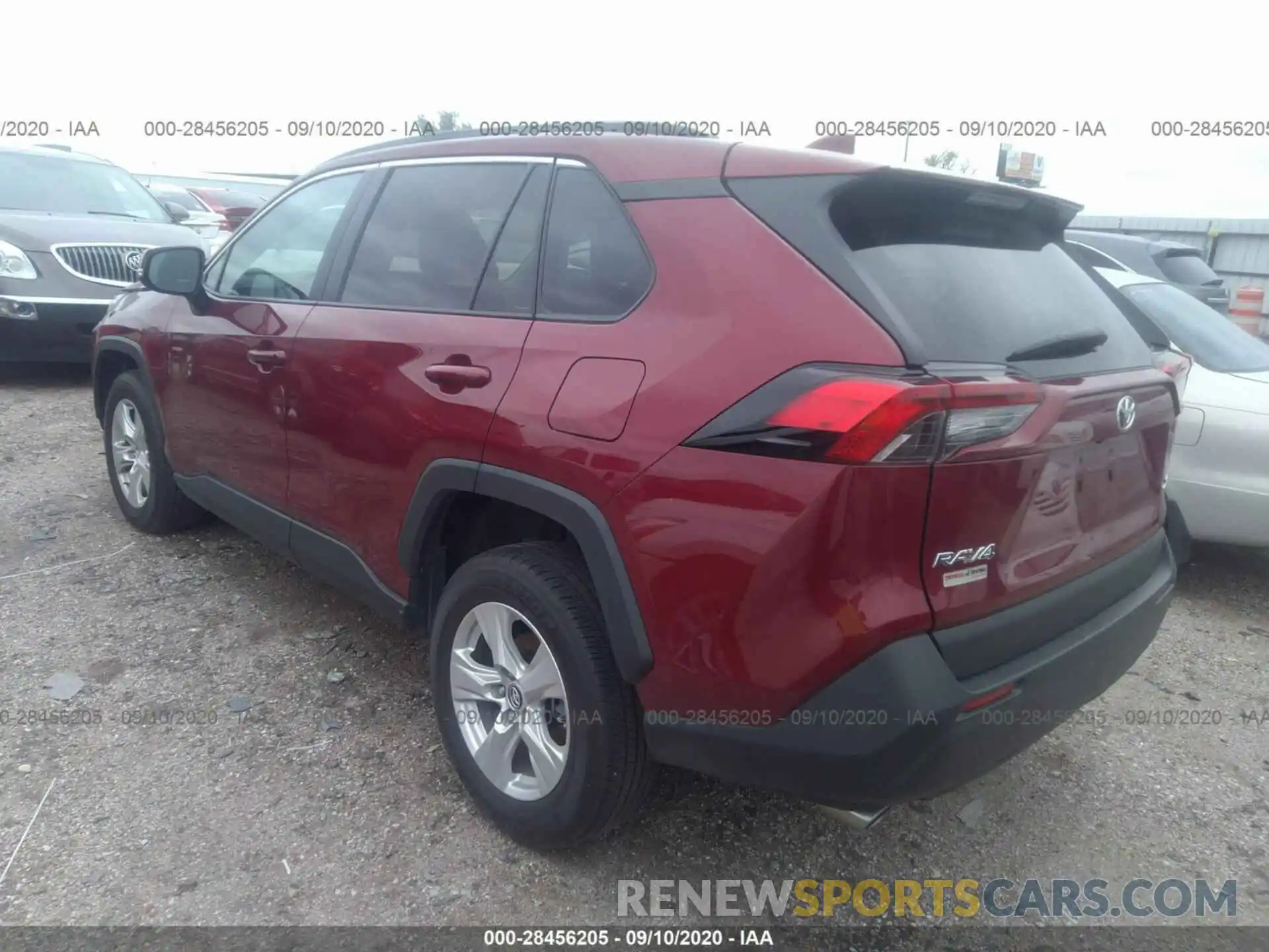 3 Photograph of a damaged car 2T3W1RFV1KC015136 TOYOTA RAV4 2019