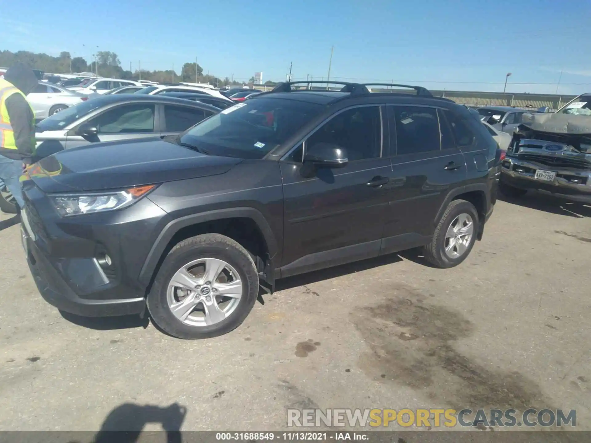 2 Photograph of a damaged car 2T3W1RFV1KC016495 TOYOTA RAV4 2019