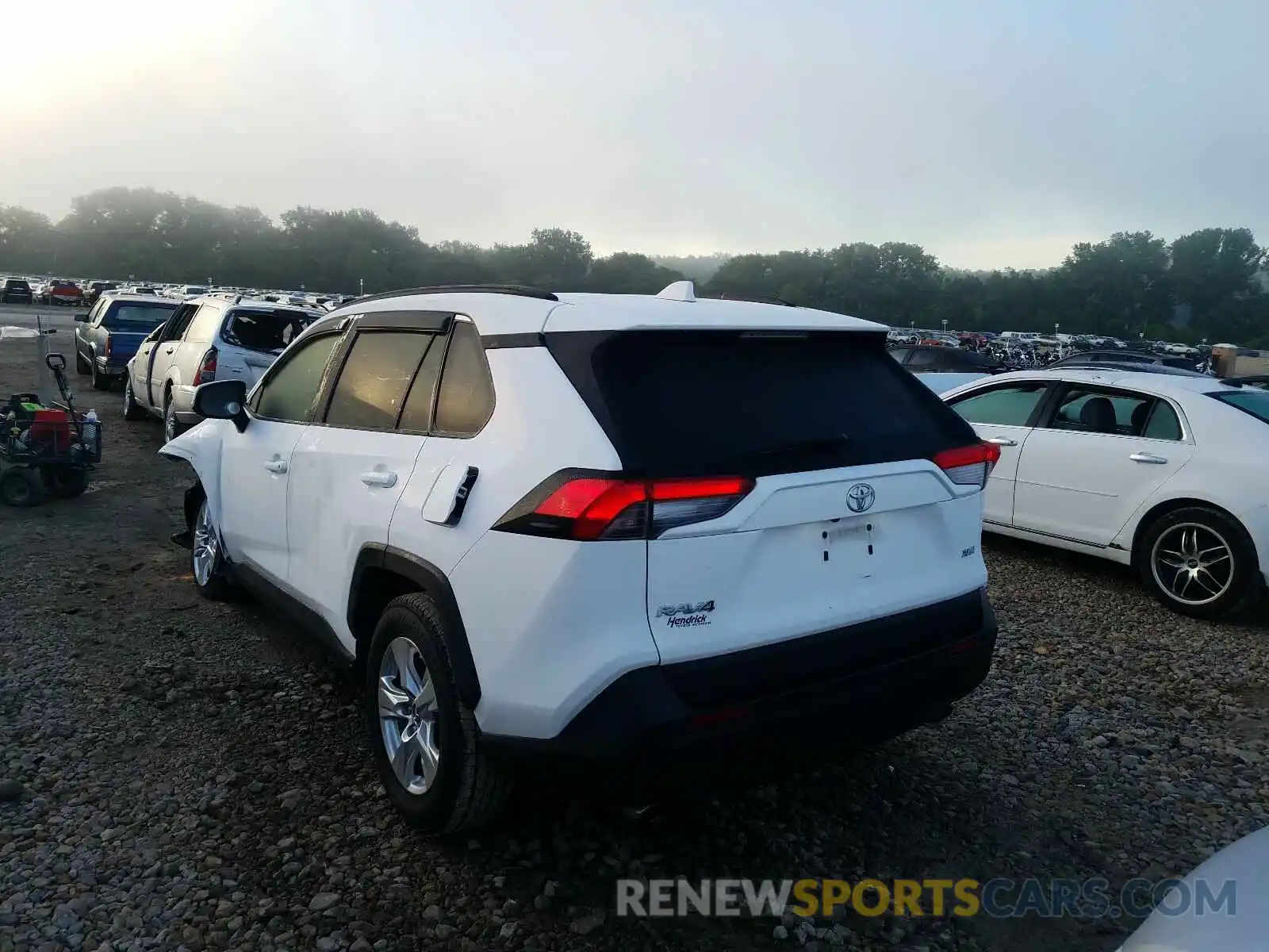 3 Photograph of a damaged car 2T3W1RFV1KC021387 TOYOTA RAV4 2019