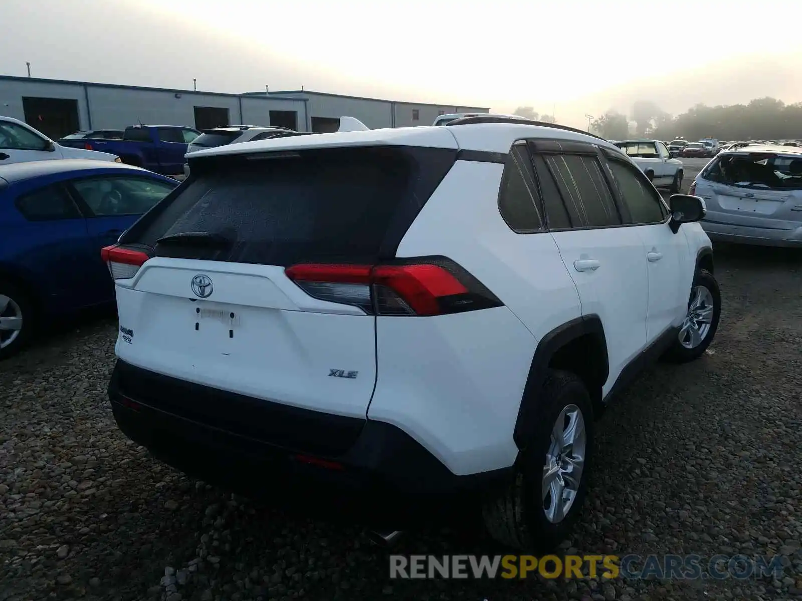 4 Photograph of a damaged car 2T3W1RFV1KC021387 TOYOTA RAV4 2019