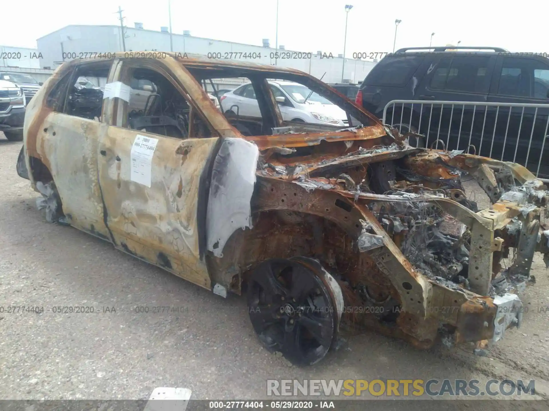 1 Photograph of a damaged car 2T3W1RFV1KC024547 TOYOTA RAV4 2019