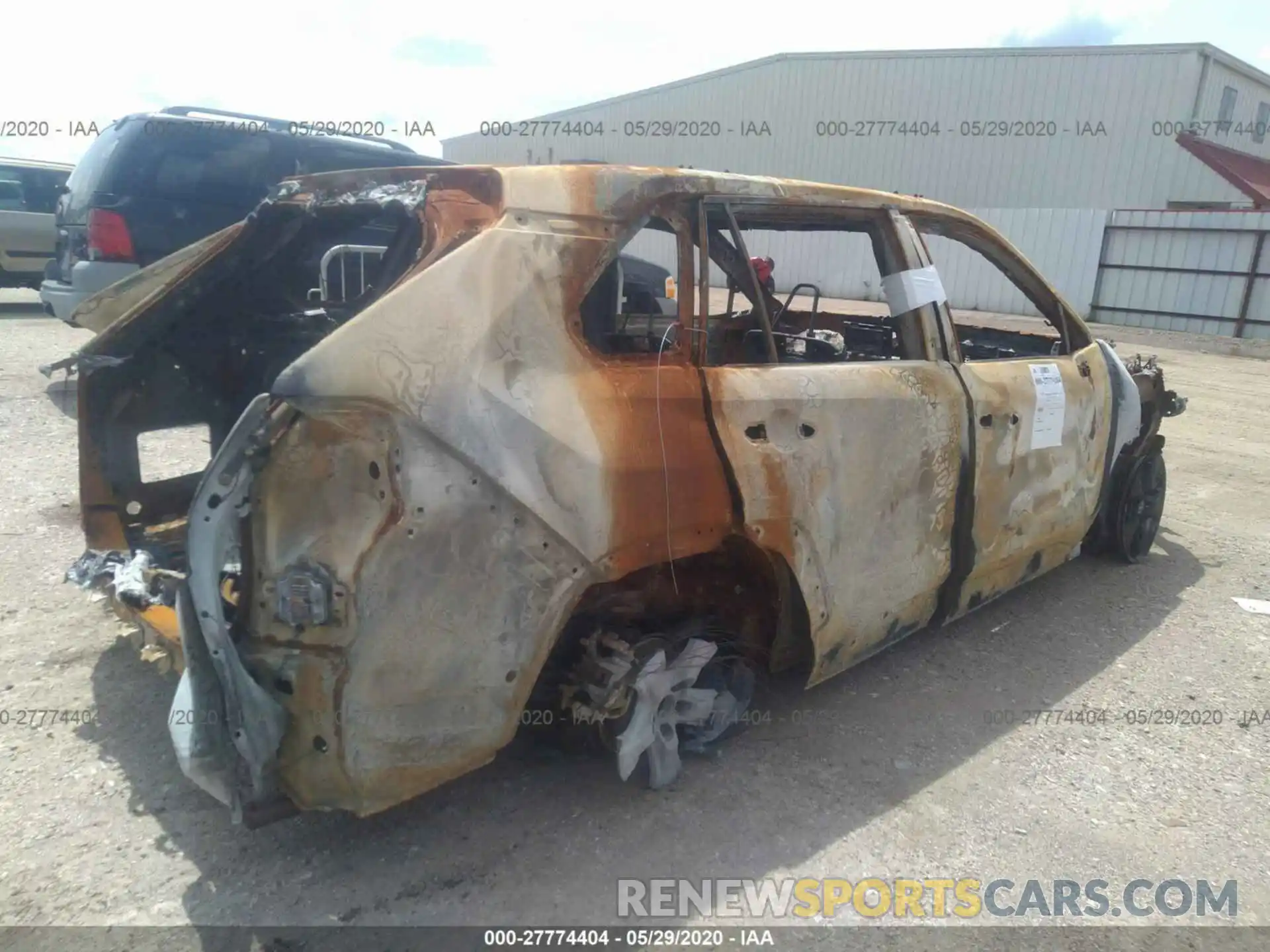 4 Photograph of a damaged car 2T3W1RFV1KC024547 TOYOTA RAV4 2019