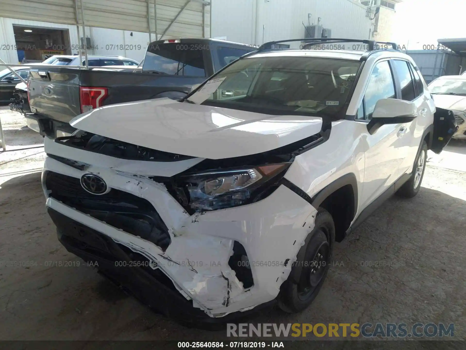 2 Photograph of a damaged car 2T3W1RFV1KW010551 TOYOTA RAV4 2019