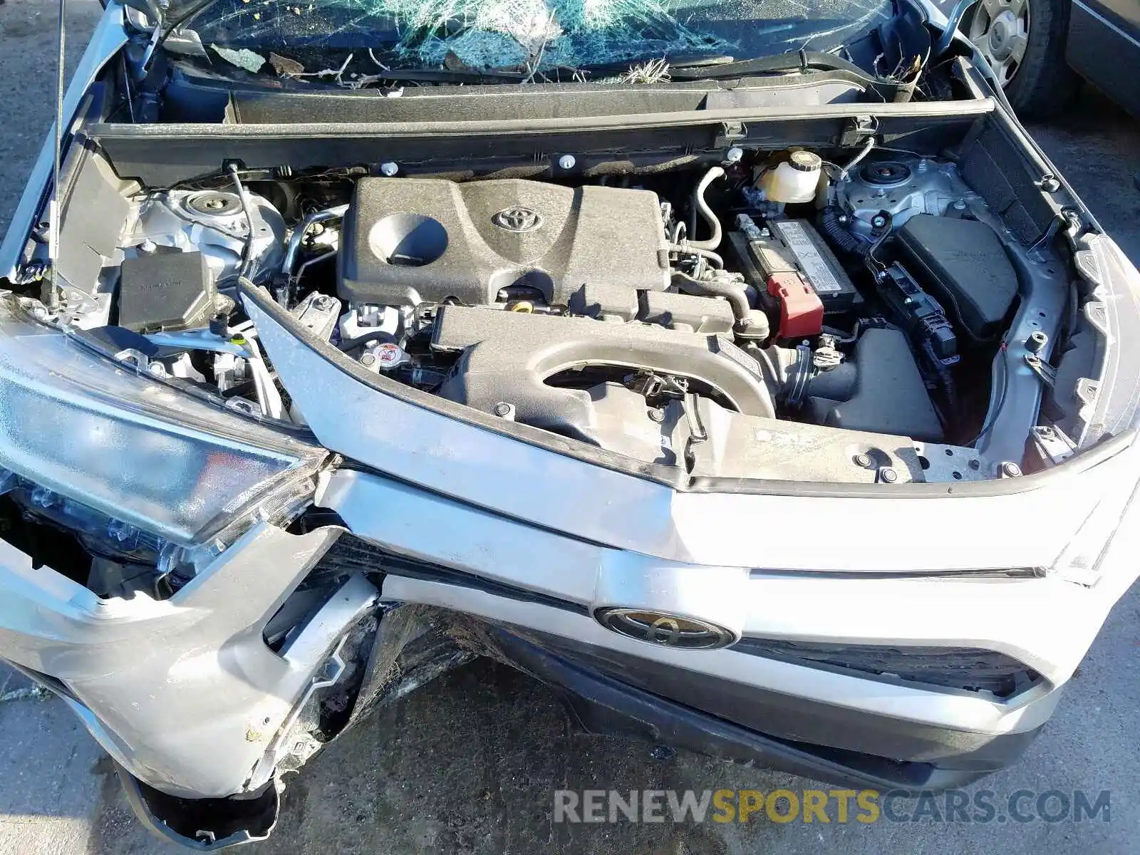 7 Photograph of a damaged car 2T3W1RFV1KW011487 TOYOTA RAV4 2019