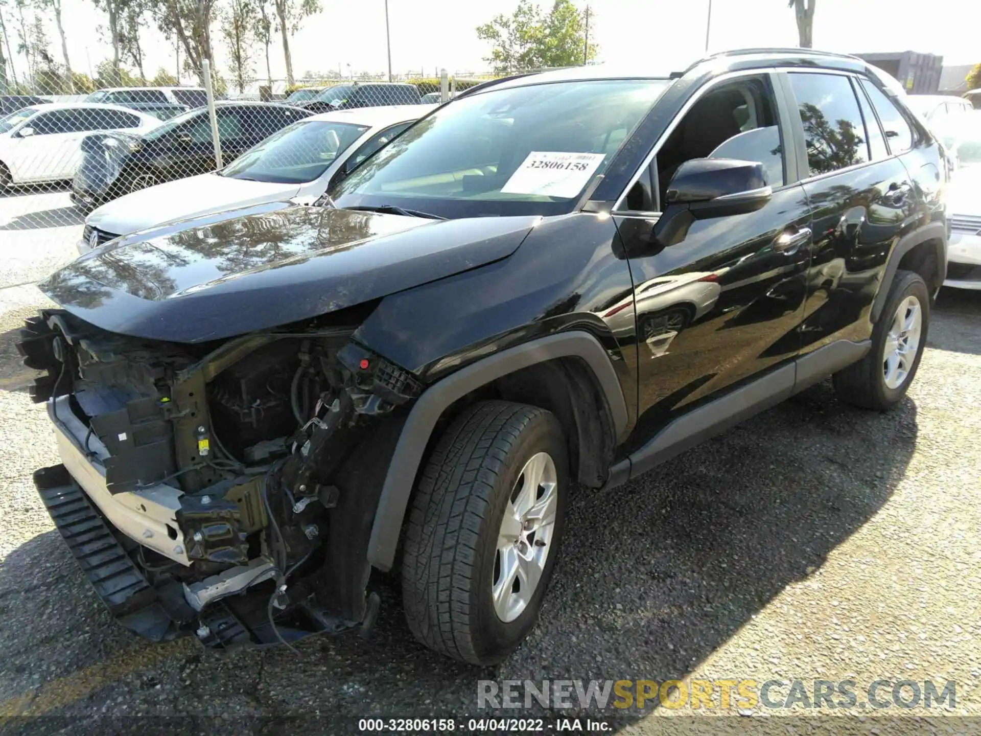 2 Photograph of a damaged car 2T3W1RFV1KW013160 TOYOTA RAV4 2019