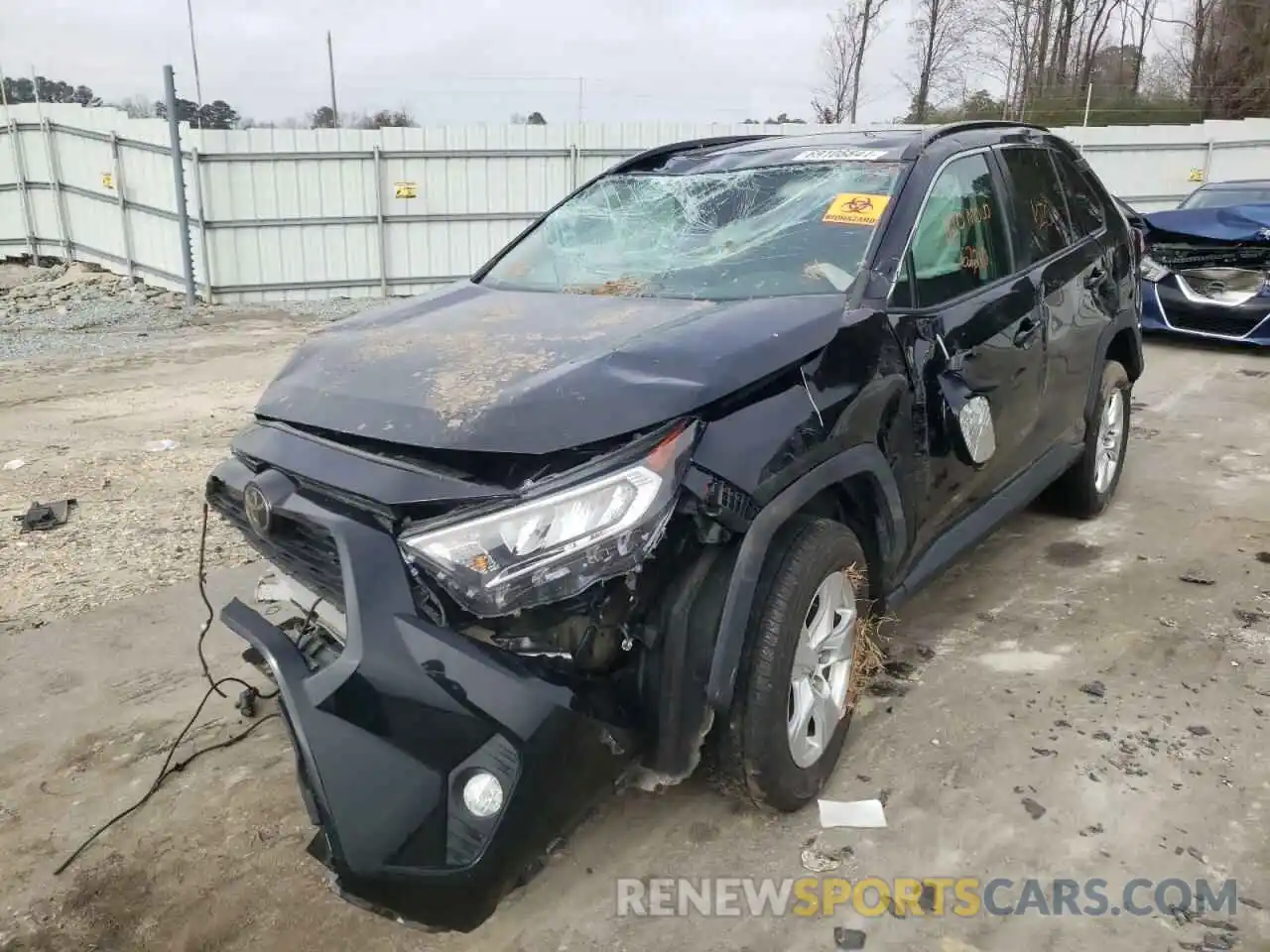 2 Photograph of a damaged car 2T3W1RFV1KW013529 TOYOTA RAV4 2019