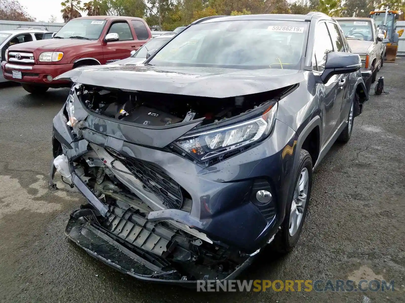 2 Photograph of a damaged car 2T3W1RFV1KW014289 TOYOTA RAV4 2019