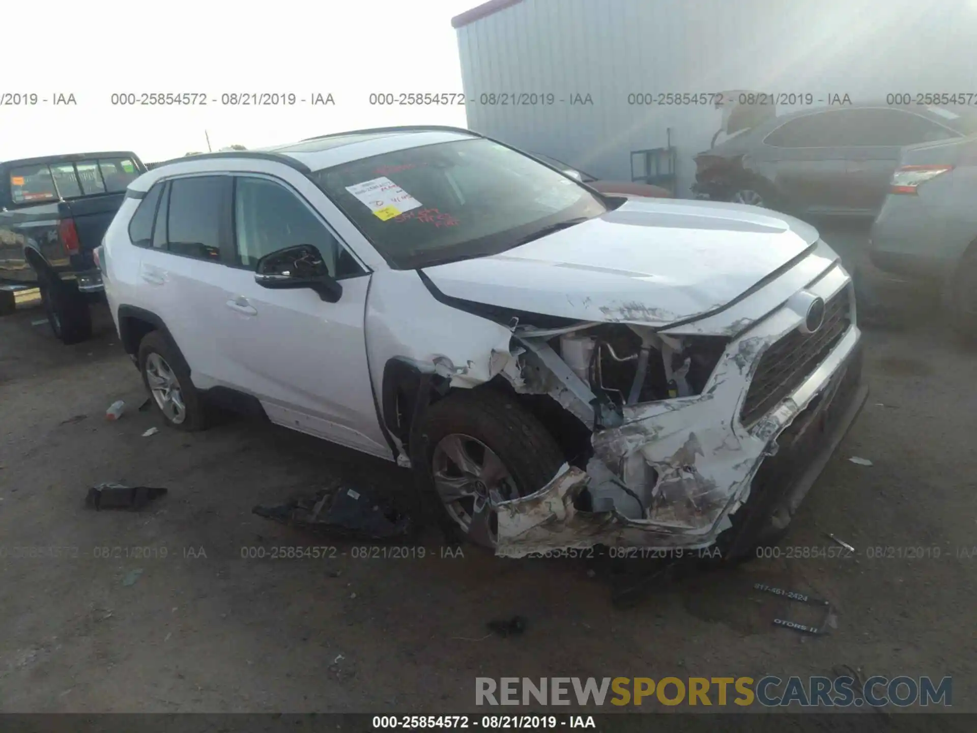 1 Photograph of a damaged car 2T3W1RFV1KW014311 TOYOTA RAV4 2019