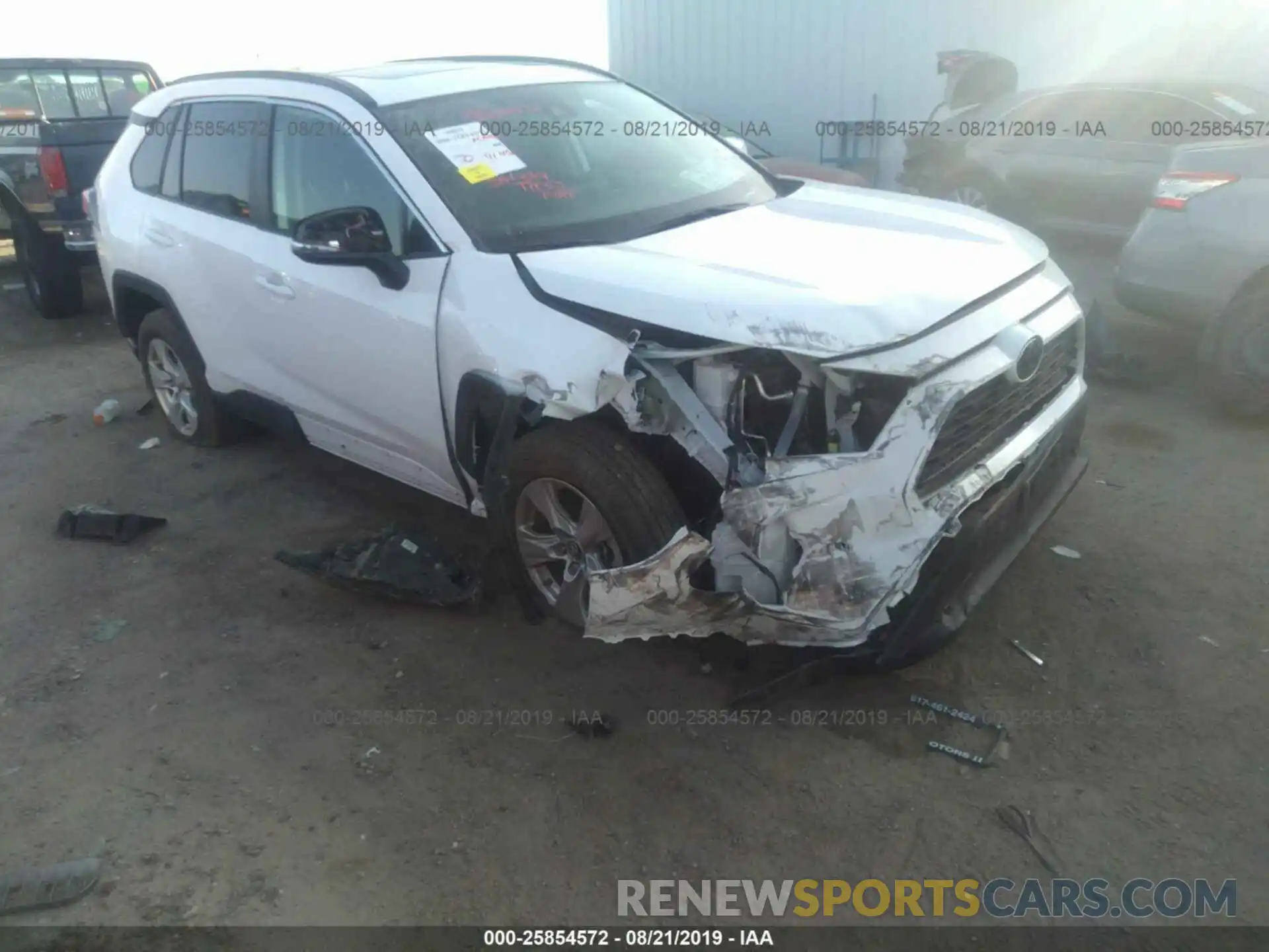 6 Photograph of a damaged car 2T3W1RFV1KW014311 TOYOTA RAV4 2019