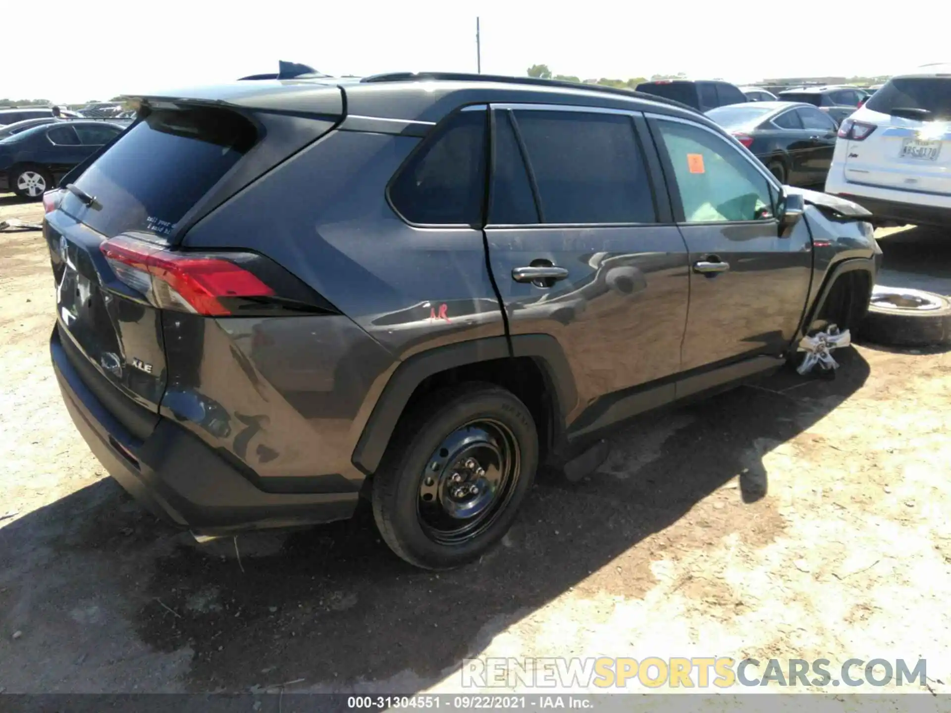 4 Photograph of a damaged car 2T3W1RFV1KW018388 TOYOTA RAV4 2019